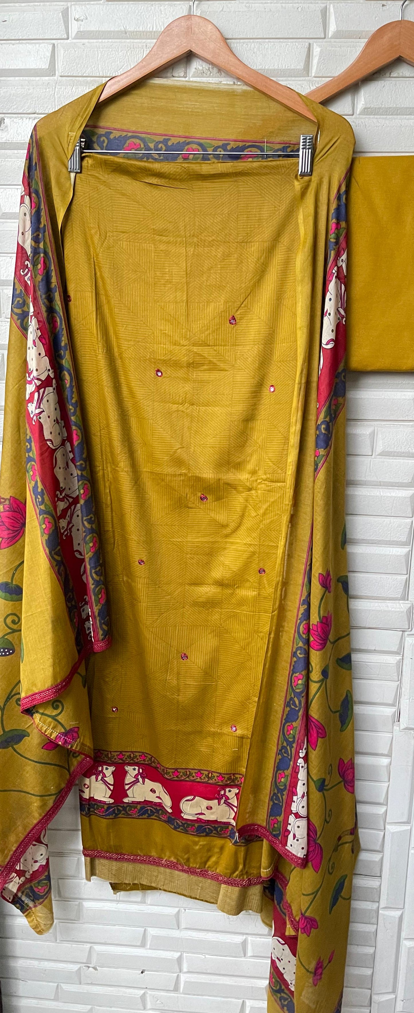 Cotton printed unstitched ladies suit Rc17462 (b)