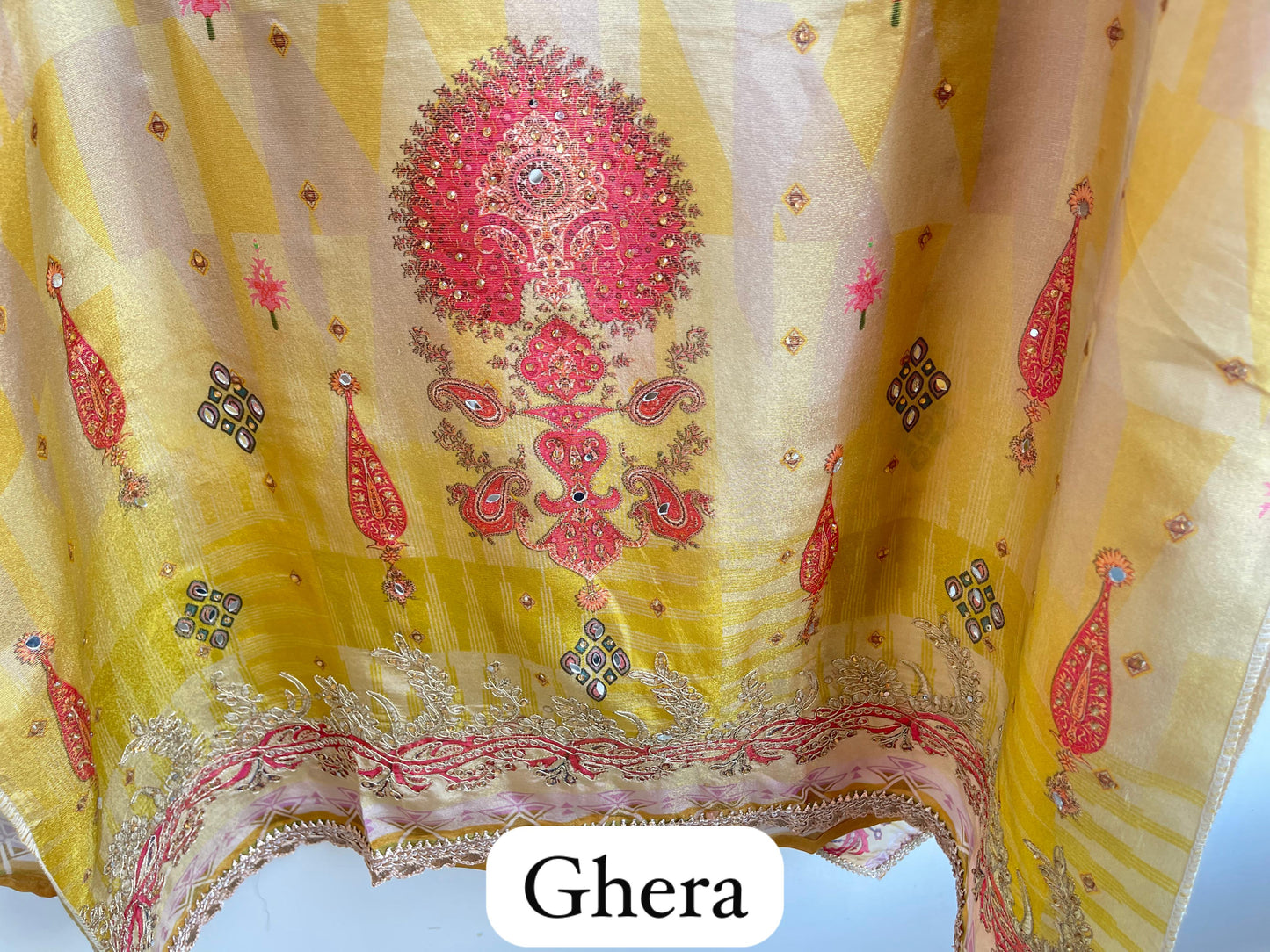 Shimmer silk unstitched ladies suit Rc17879 (b)