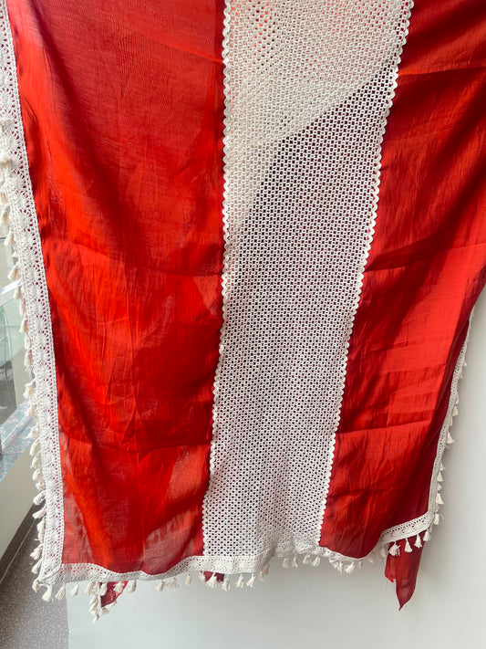 Mul chanderi unstitched ladies suit Rc19128