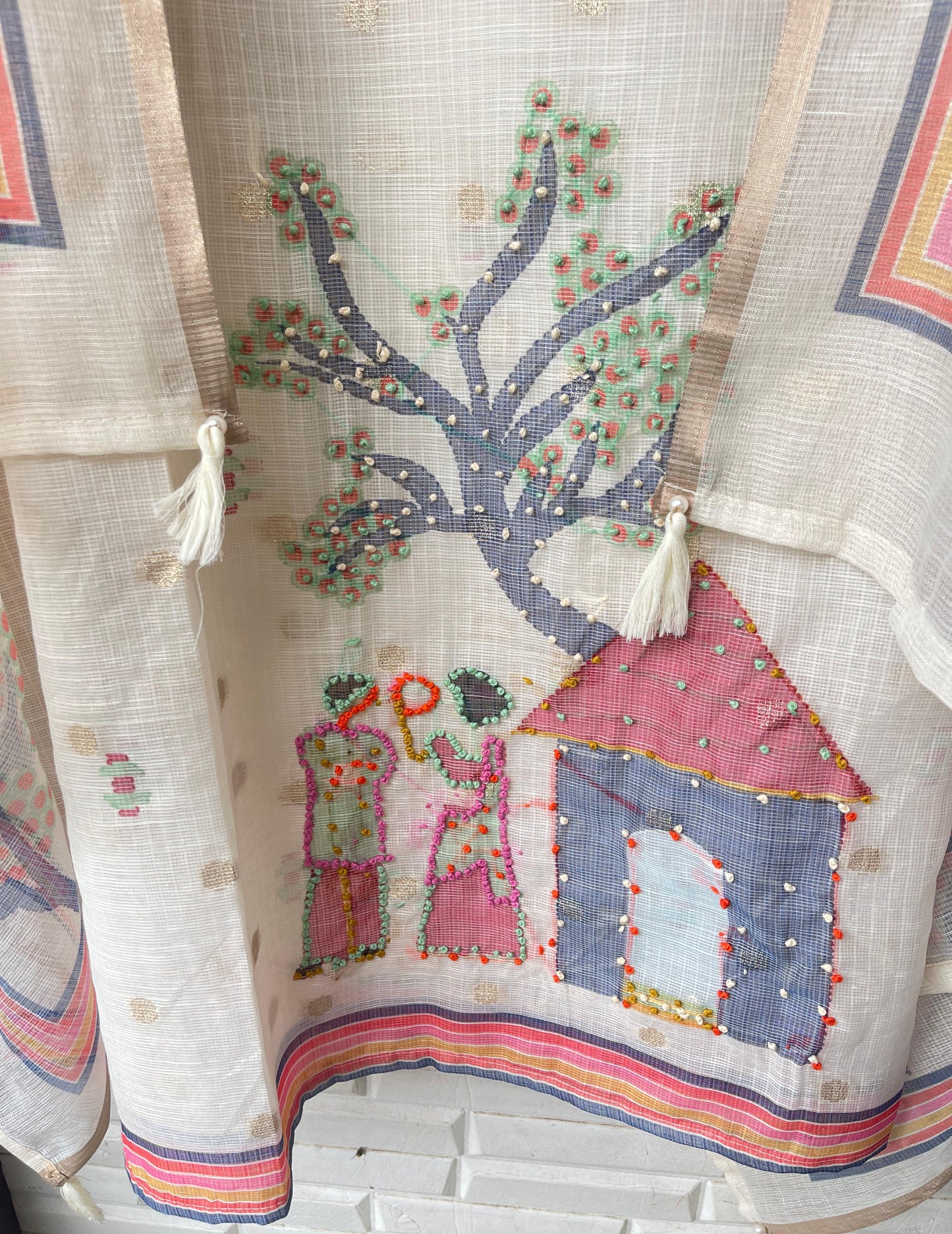 Banarasi Kota Doriya Unstitched Ladies Suit Rc17251
