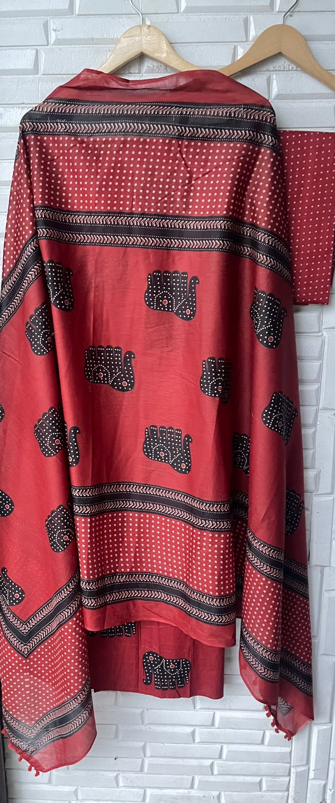 Cotton printed unstitched ladies suit Rc17618 (b)