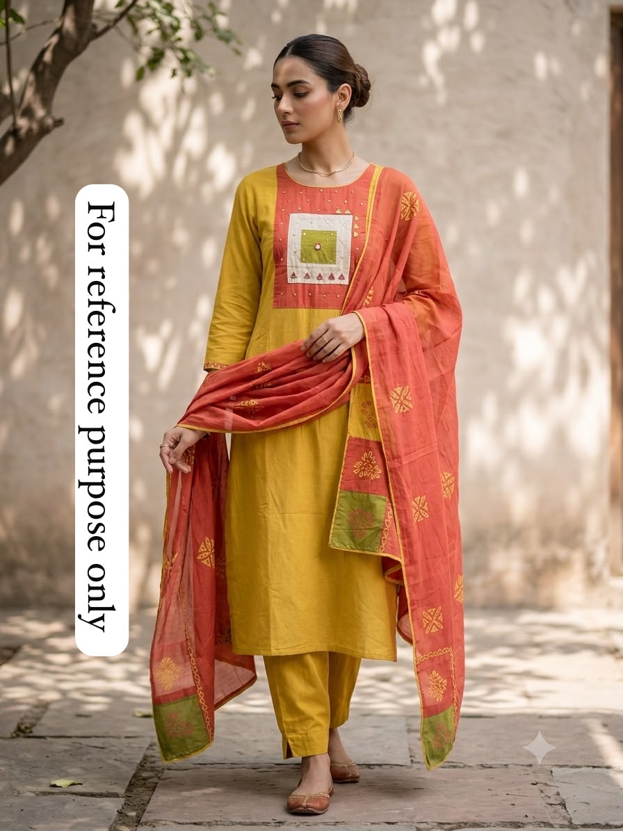 Cotton unstitched ladies suit Rc19001 (a)
