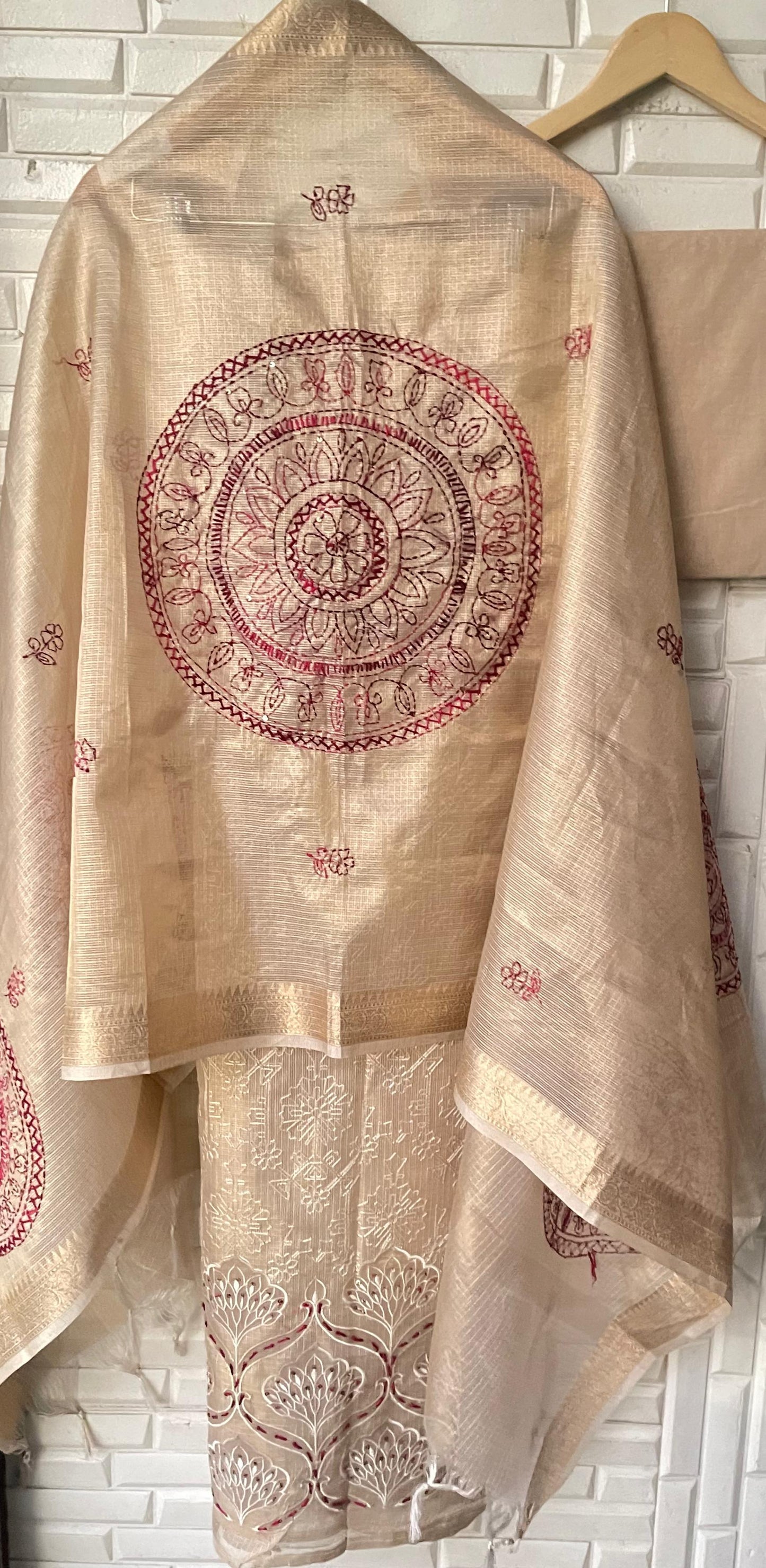 Shimmer kota doriya unstitched ladies suit Rc17811