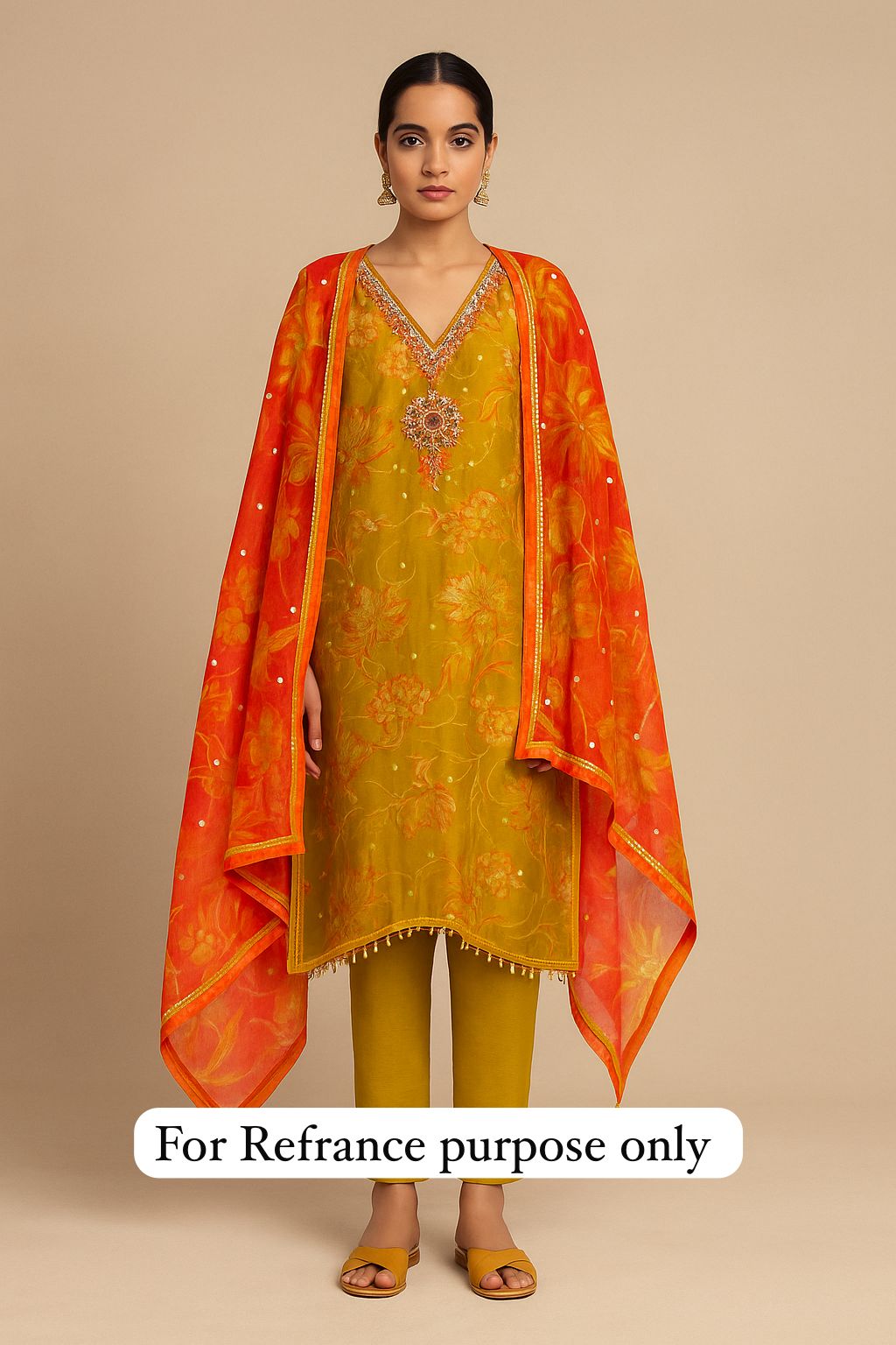 Banarasi organza unstitched ladies suit Rc17678