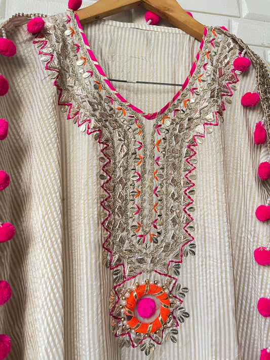 Banarasi shimmer silk unstitched ladies suit Rc17691