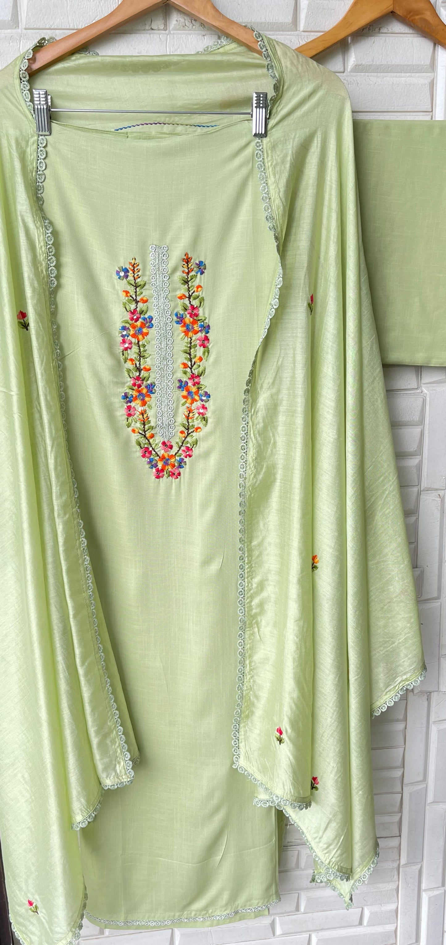 Reyon cotton unstitched ladies suit Rc17382 (b)