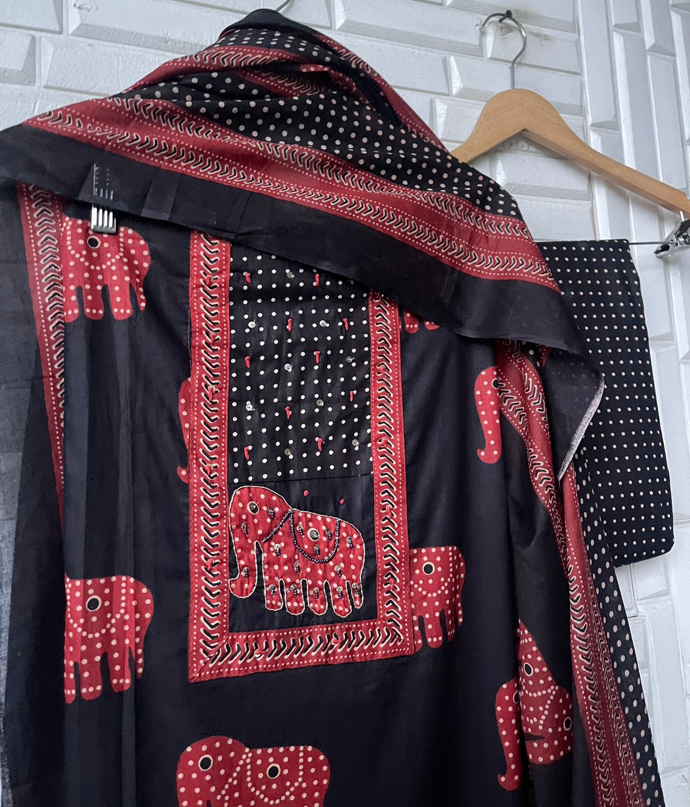 Cotton printed unstitched ladies suit Rc17618 (a)