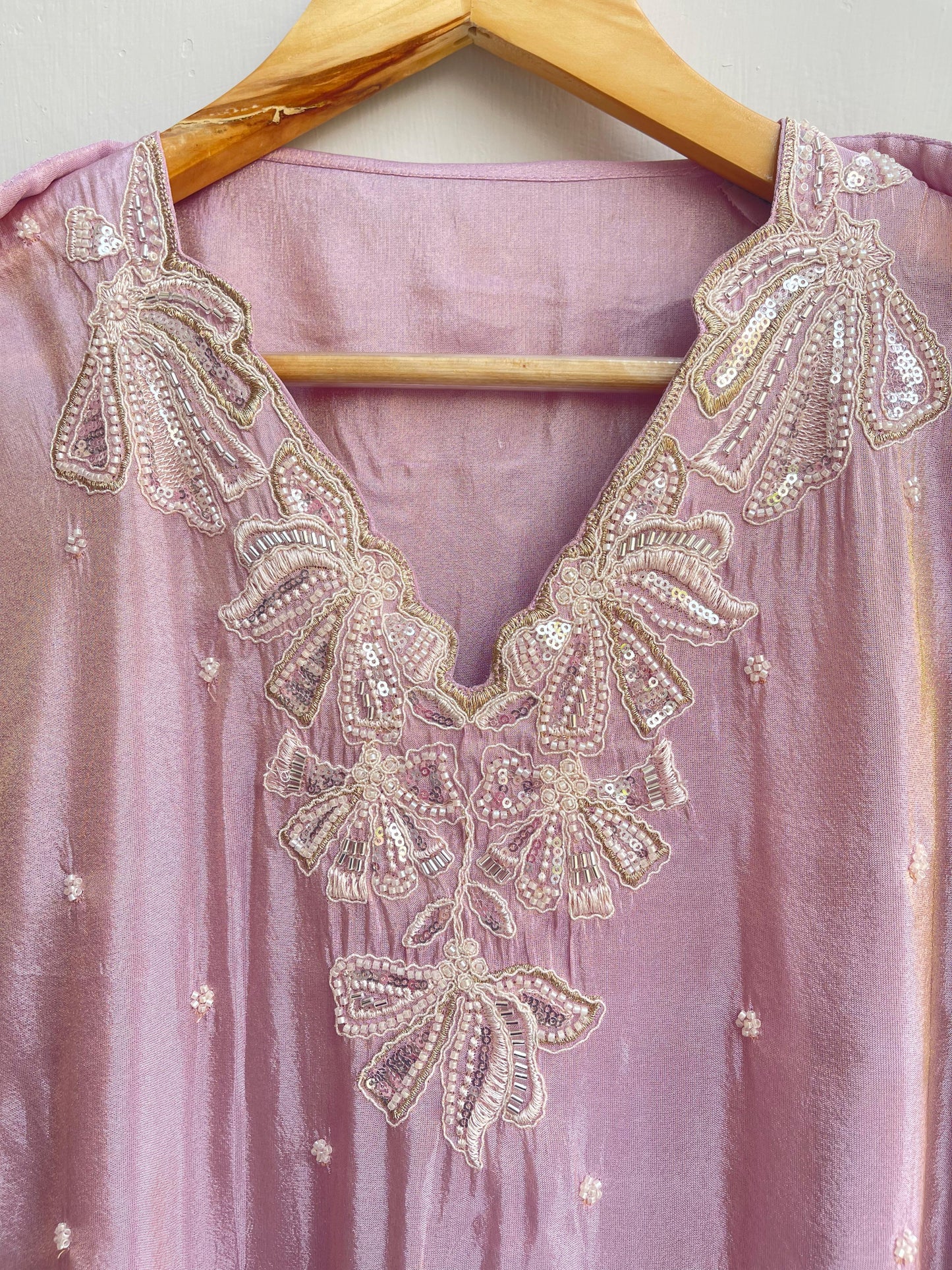 Shimmer silk unstitched ladies suit Rc17902