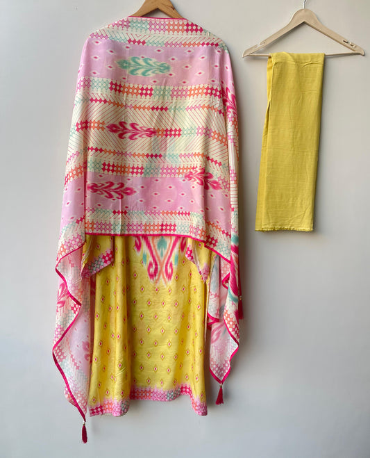 Muslin printed unstitched ladies suit Rc18732 (a)