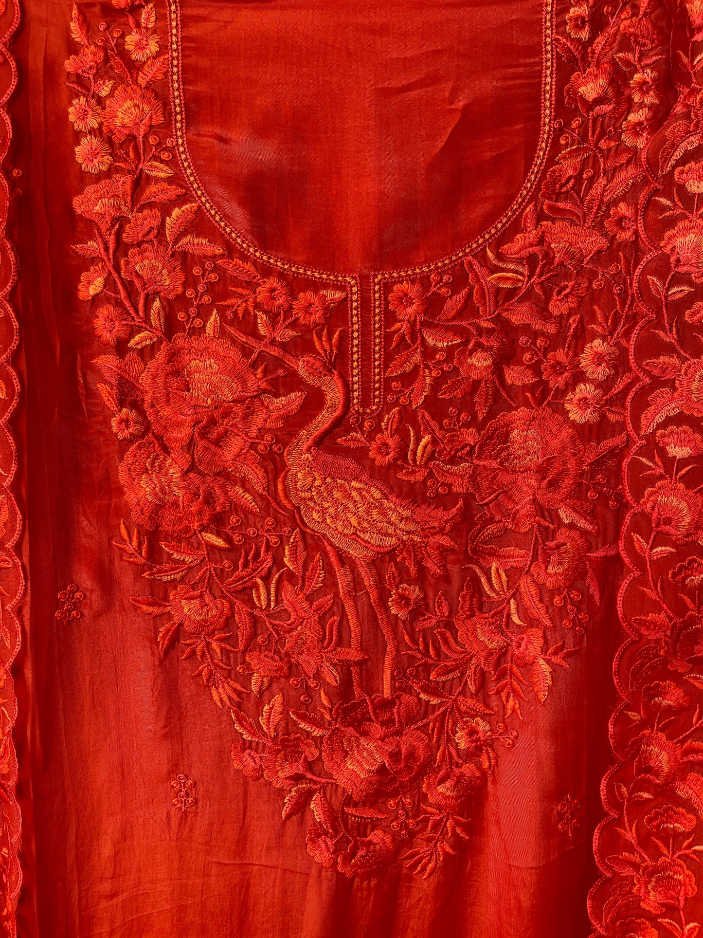 Crape silk unstitched ladies suit Rc17816 (c)