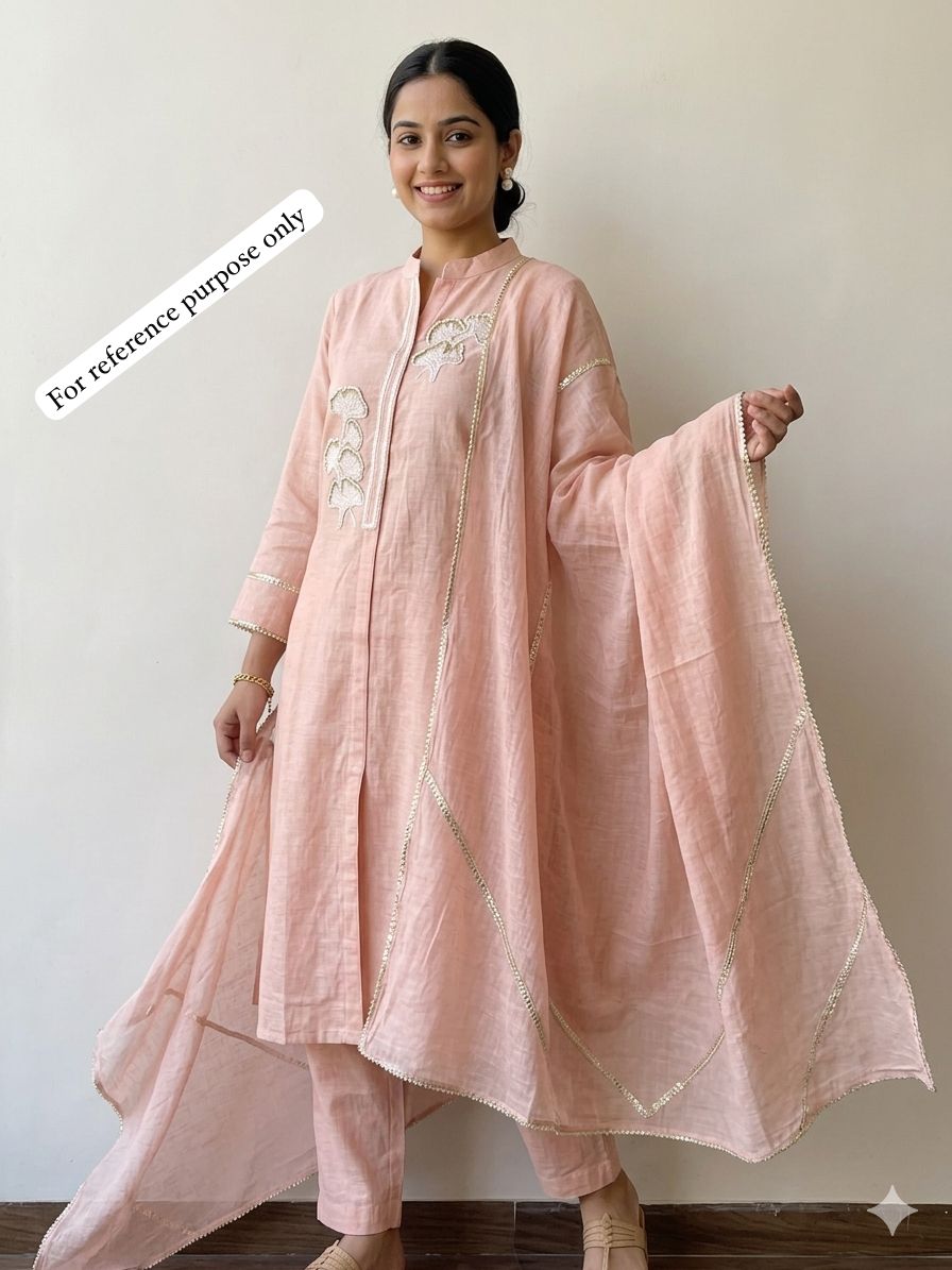 Pure Mul Chanderi Ladies Unstitched Suit RC-18840 – view 7