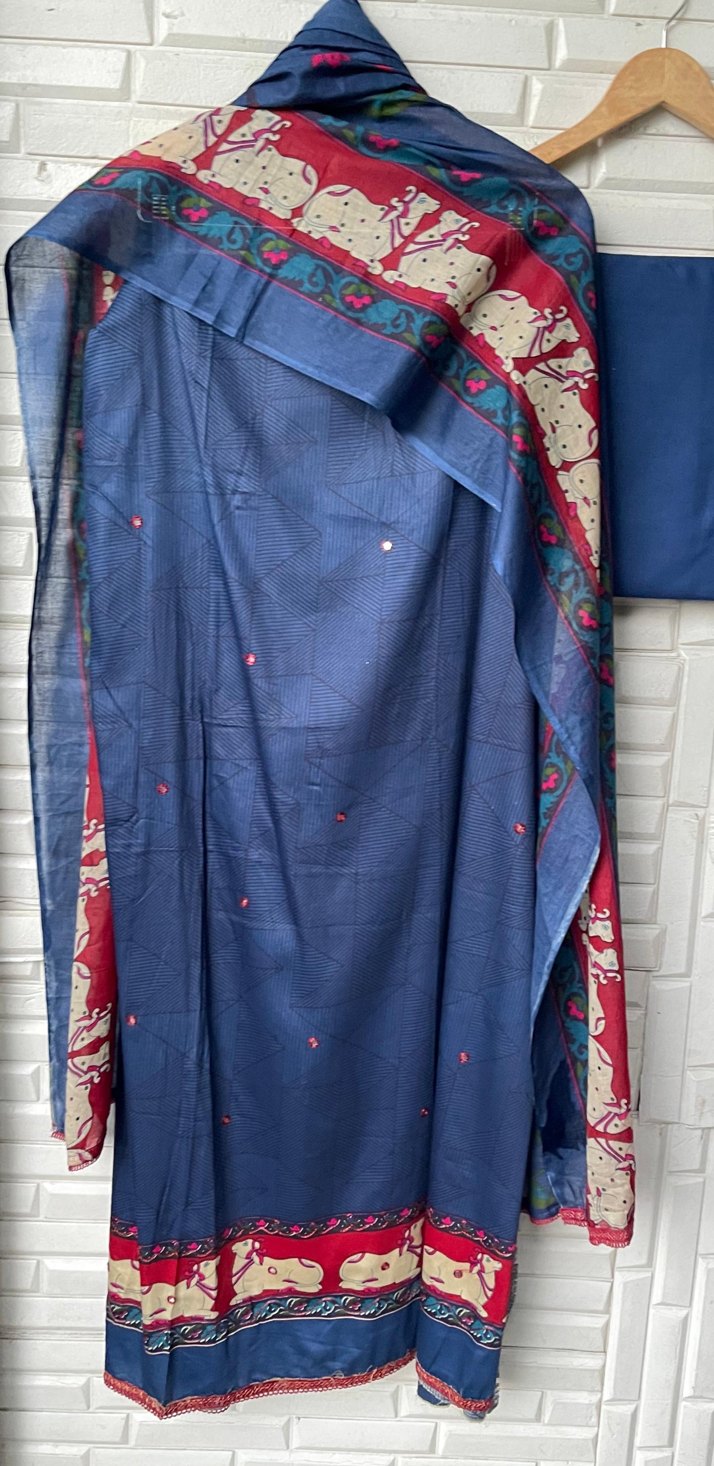 Cotton unstitched ladies suit Rc17462 (a)