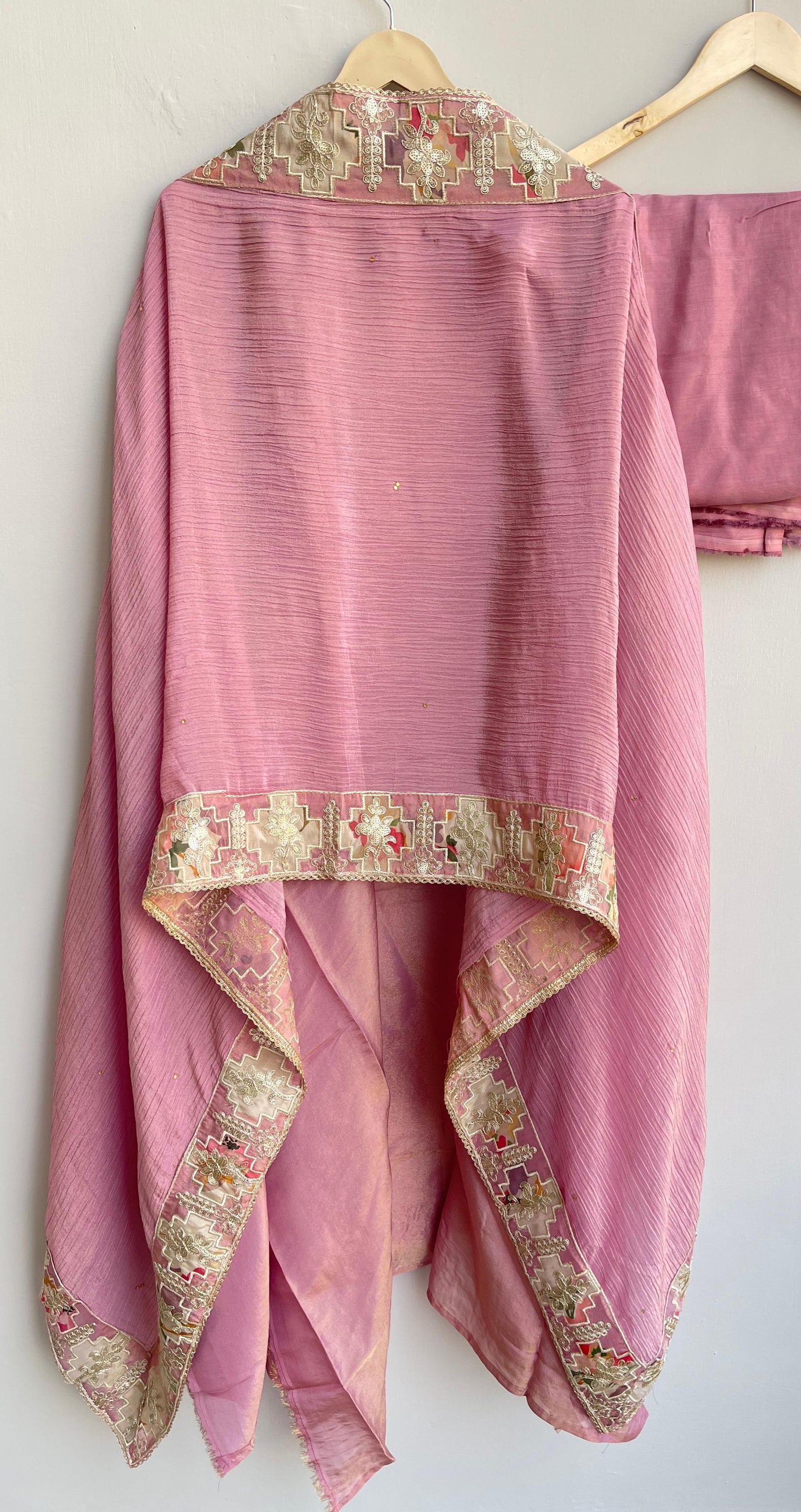 Shimmer silk unstitched ladies suit Rc17908 (b)