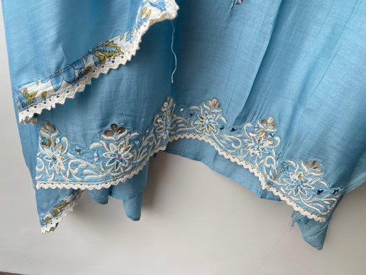 Mul Chanderi Unstitched Ladies Suit RC-18771 (b) – view 2