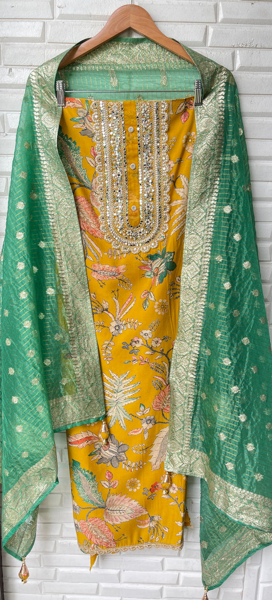 Muslin unstitched ladies suit Rc17343 (b)