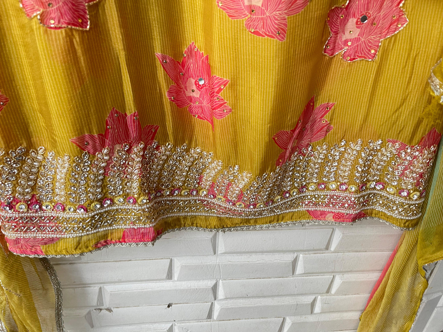 Organza unstitched ladies suit Rc173734