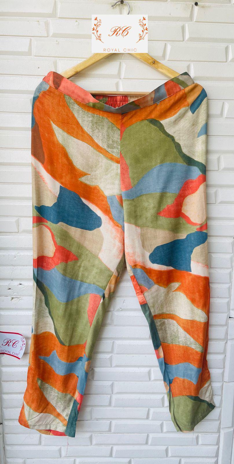 Cotton Printed Ready to Wear Coord Set Rc10467