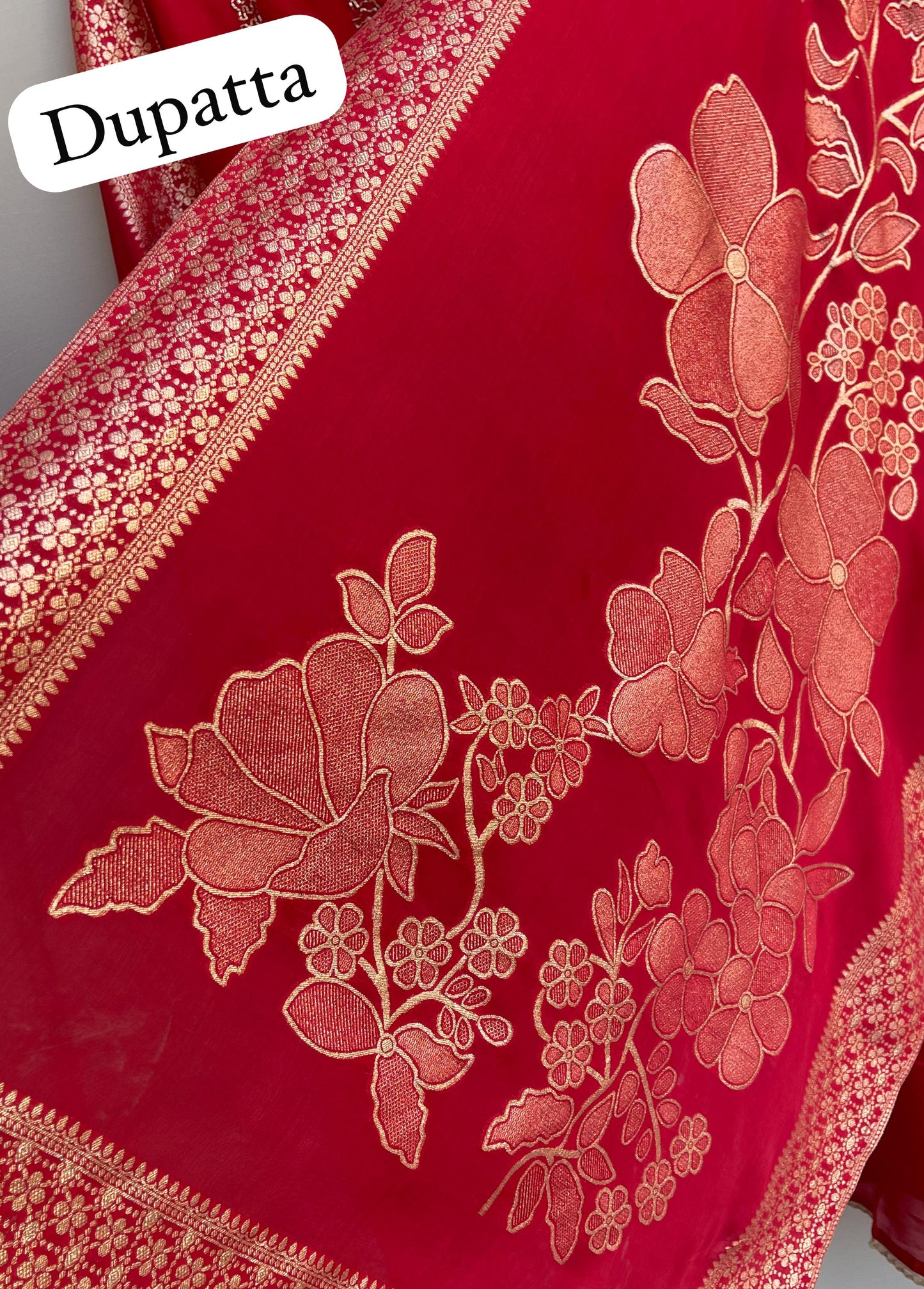 Silk organza unstitched ladies suit Rc17883 (b)