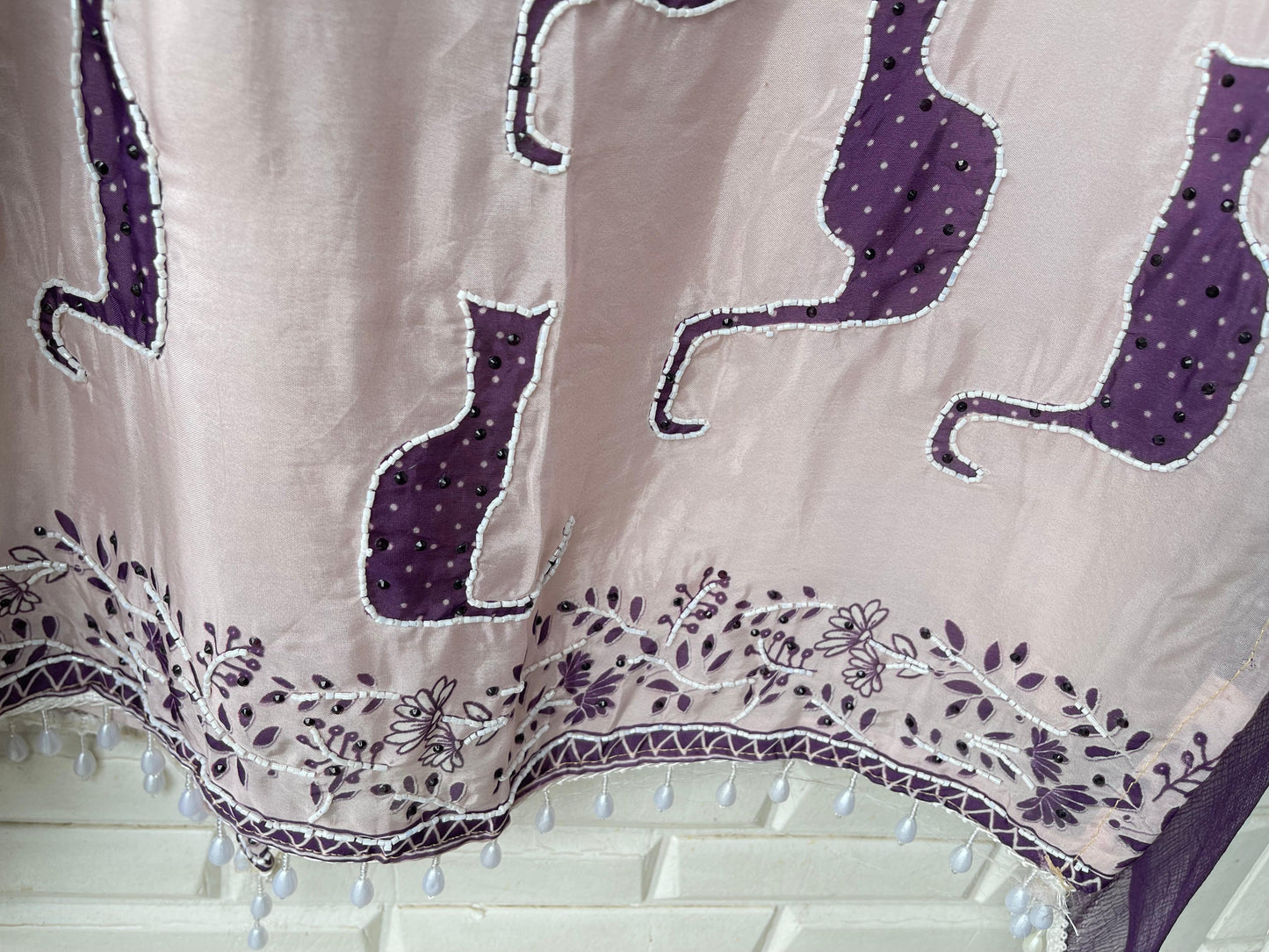 Organza crepe unstitched ladies suit Rc17481