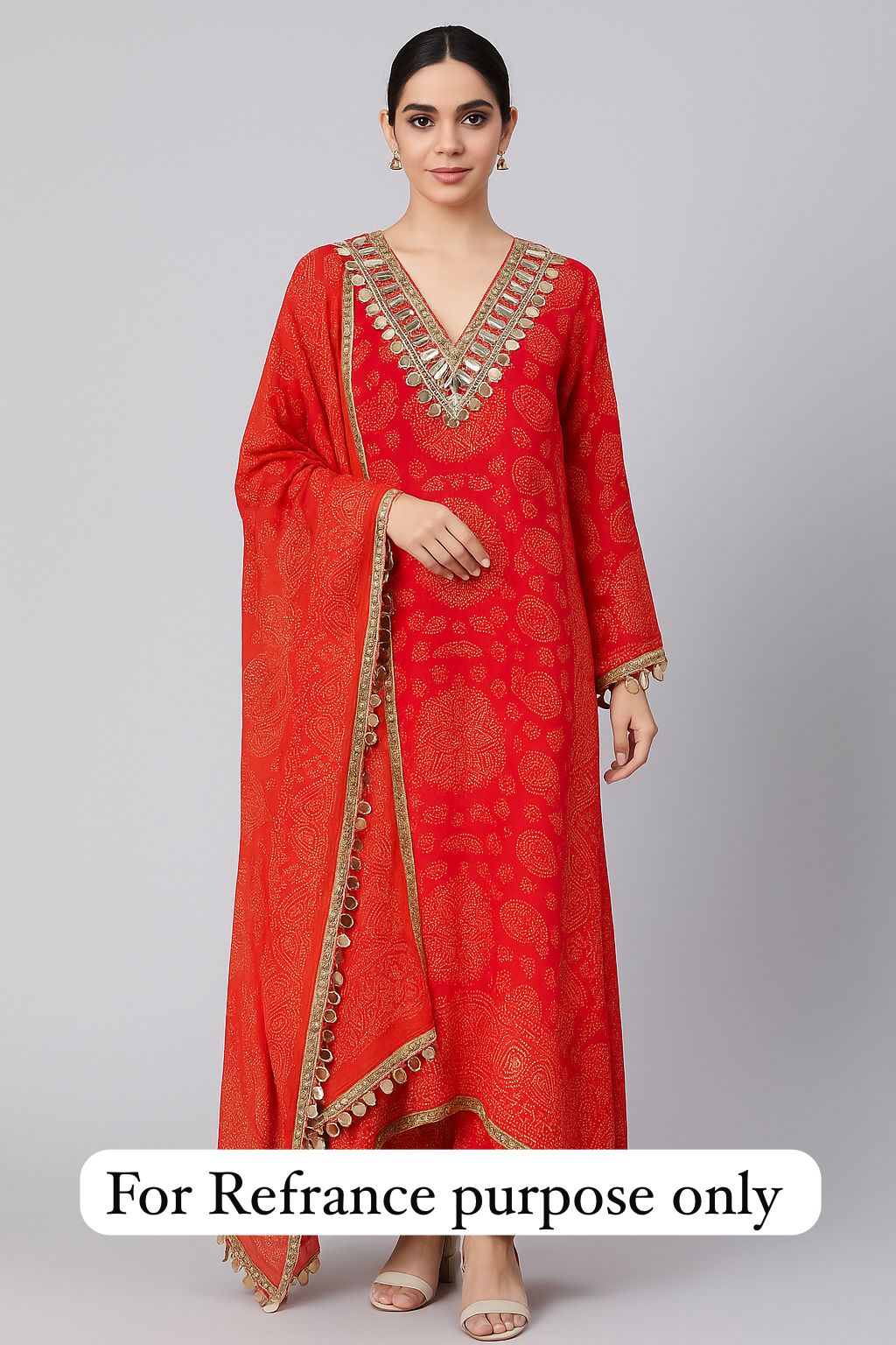 Satin crape unstitched ladies suit Rc17759