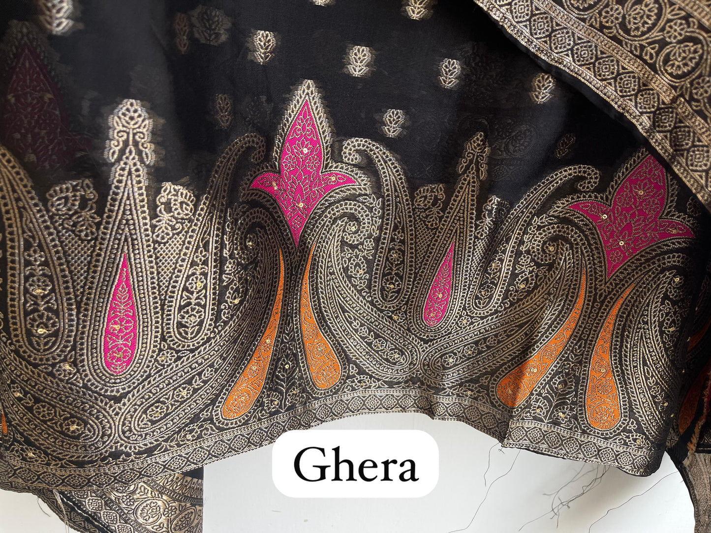 Banarasi silk unstitched ladies suit Rc17878 (d)