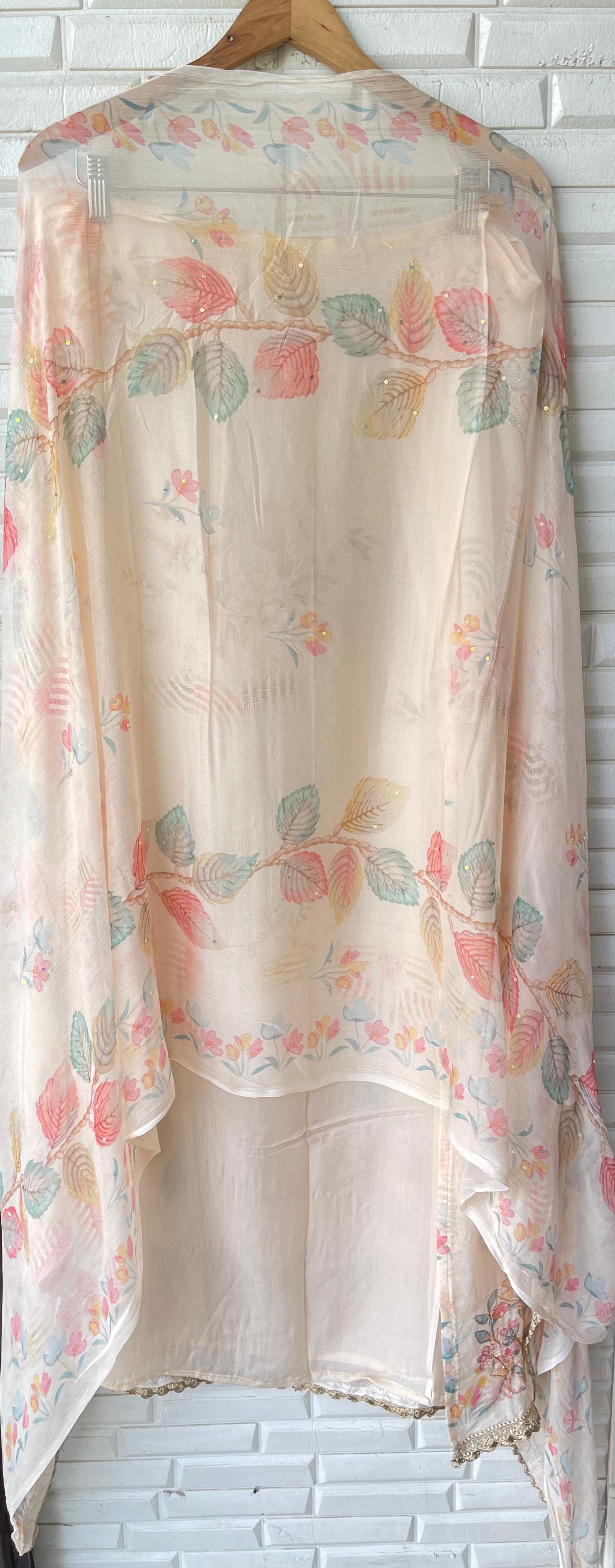 Organza unstitched ladies suit Rc17378