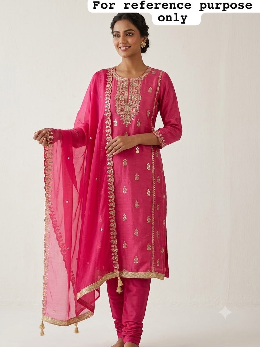Banarasi shimmer silk ladies unstitched suit Rc19228