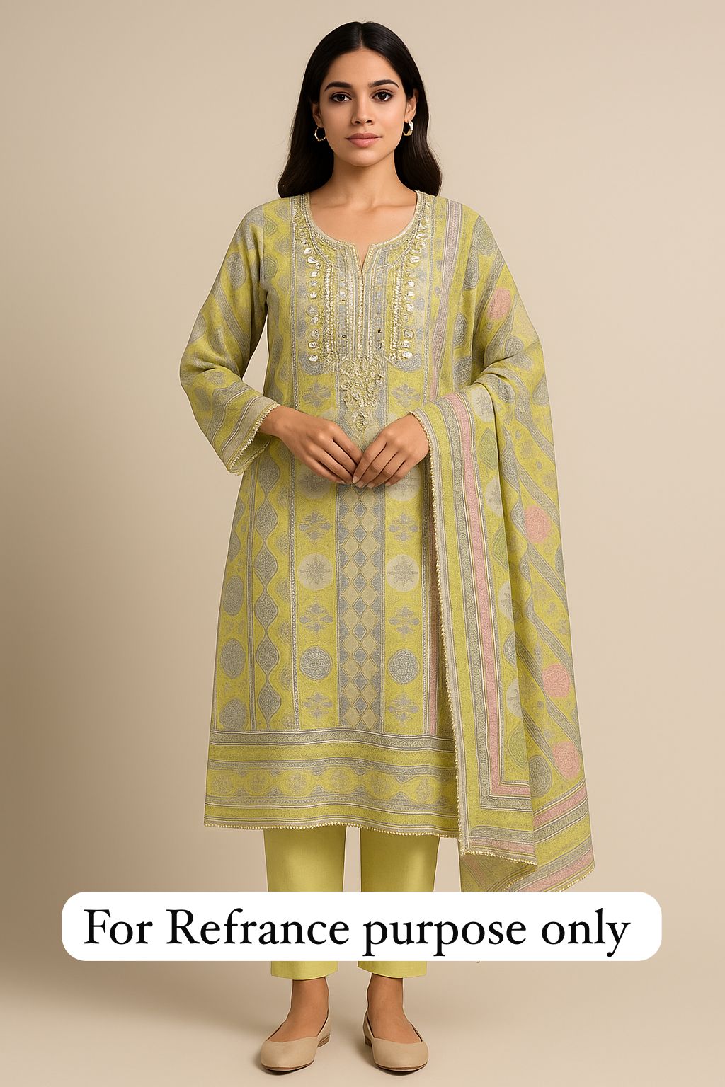 Shimmer tassar silk unstitched ladies suit Rc17679 (a)