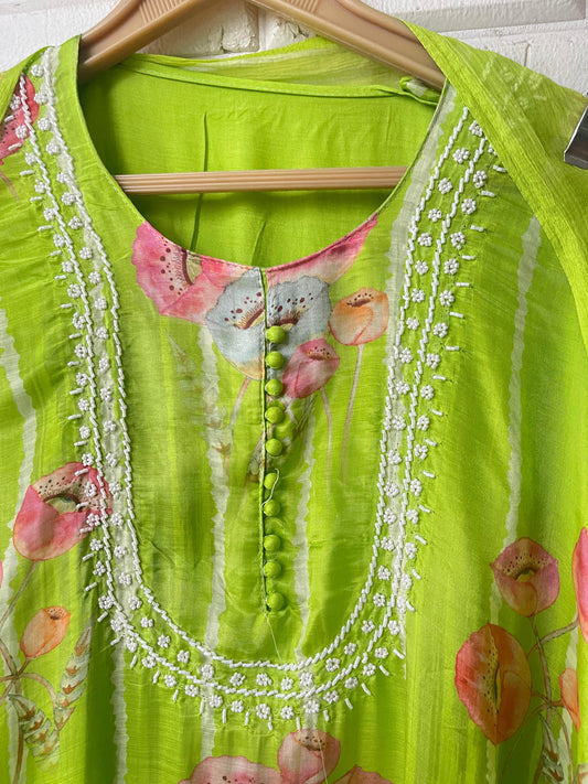 Muslin unstitched ladies suit Rc17608