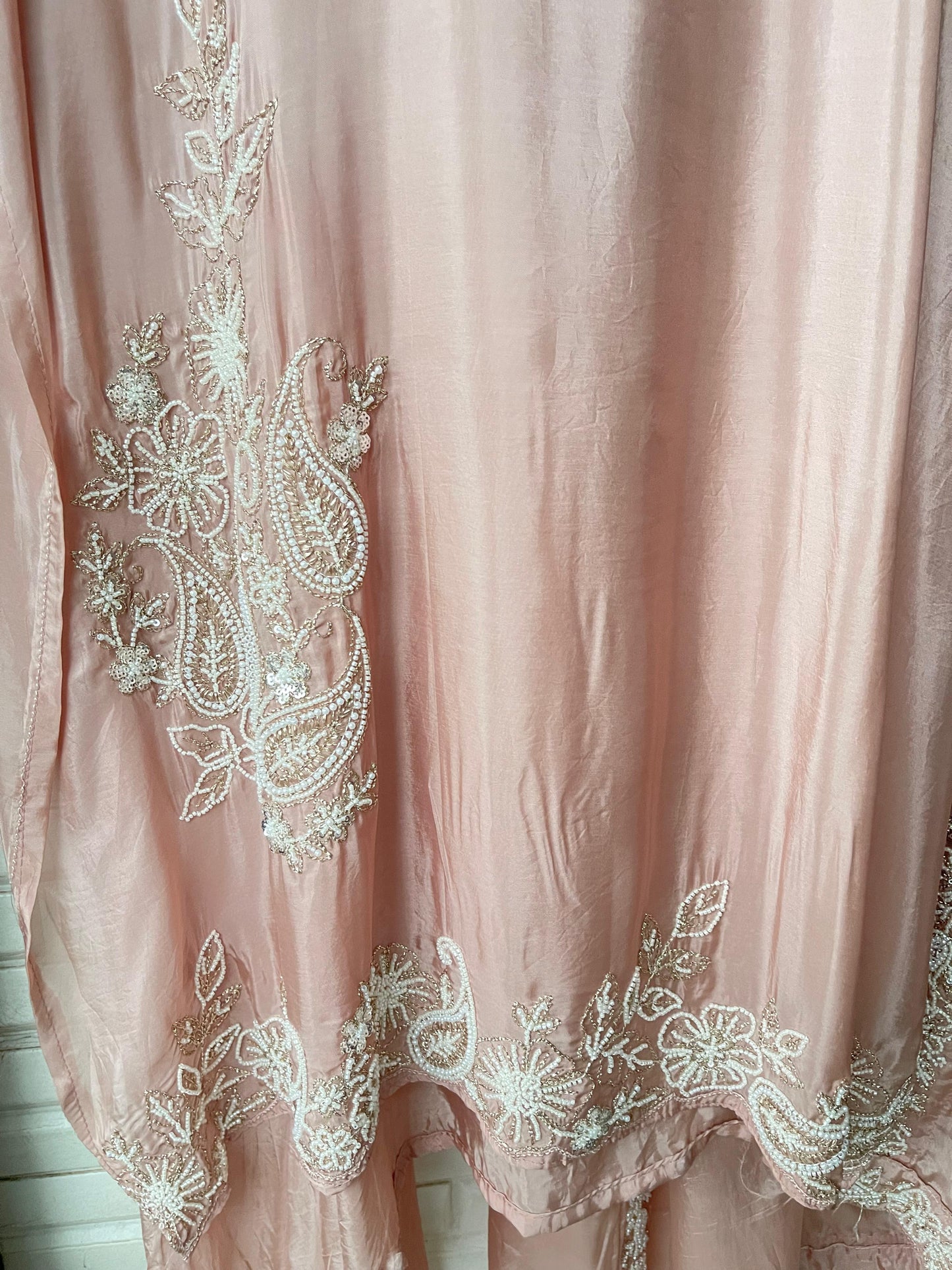 Muslin silk unstitched ladies suit Rc17620