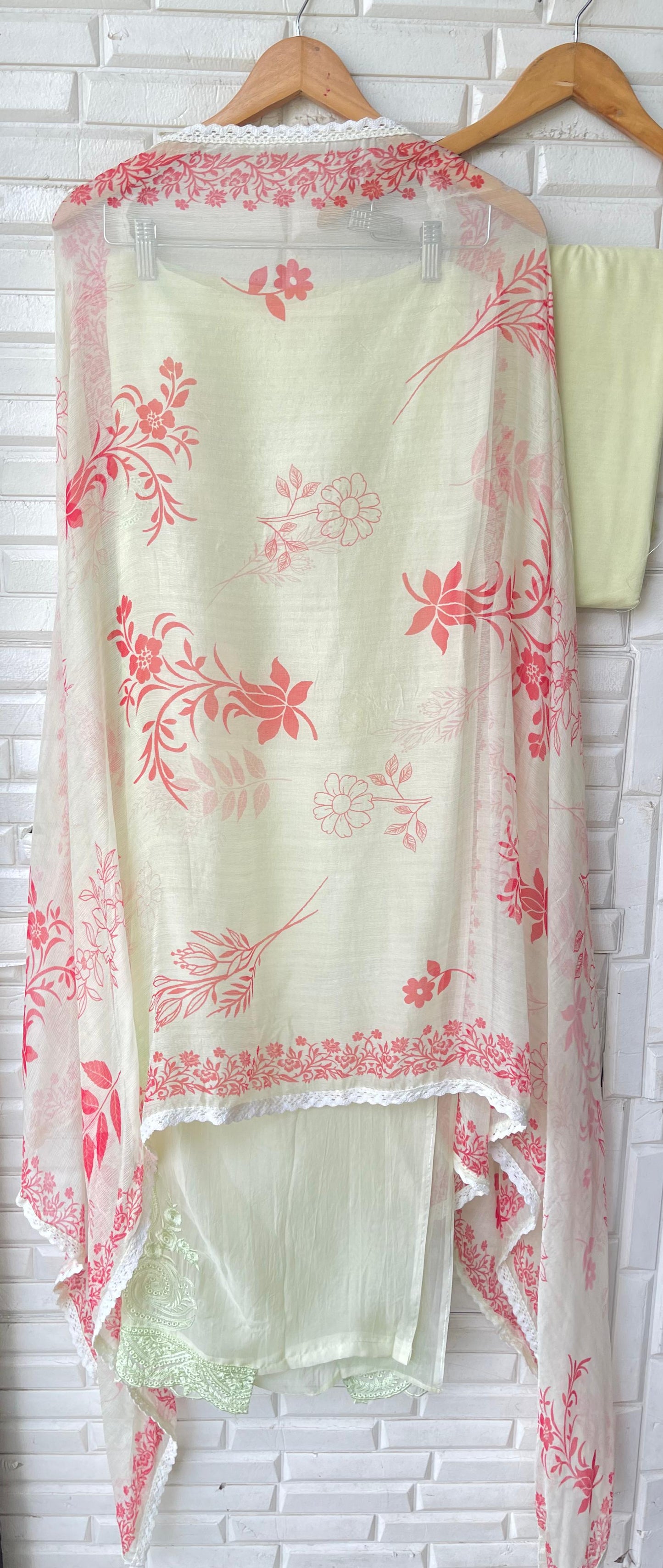 Organza unstitched ladies suit Rc17778 (c)