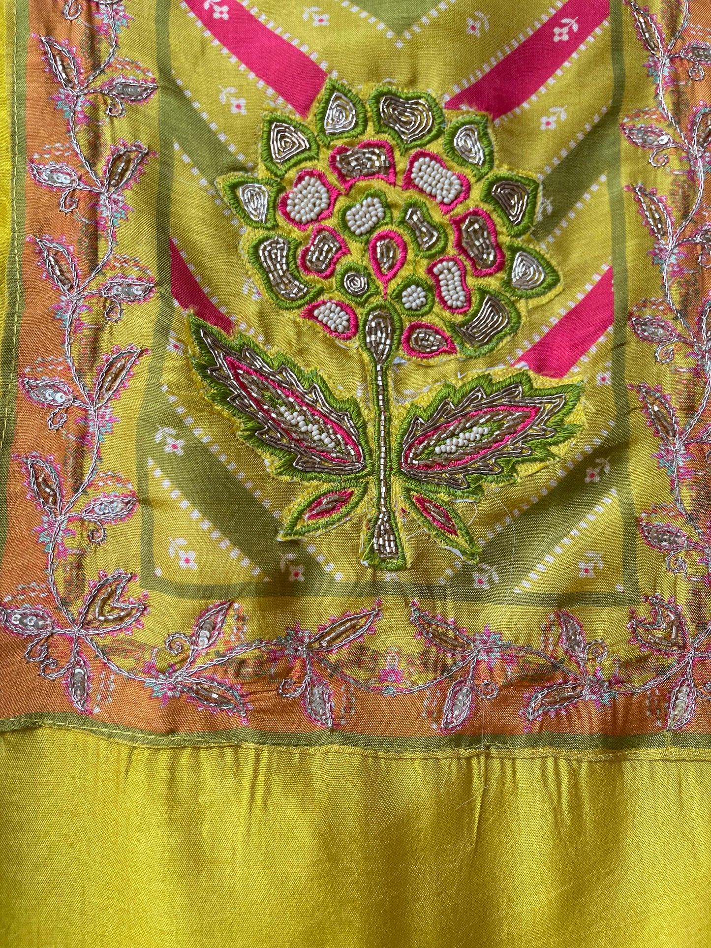 Tassar silk unstitched ladies suit Rc17640