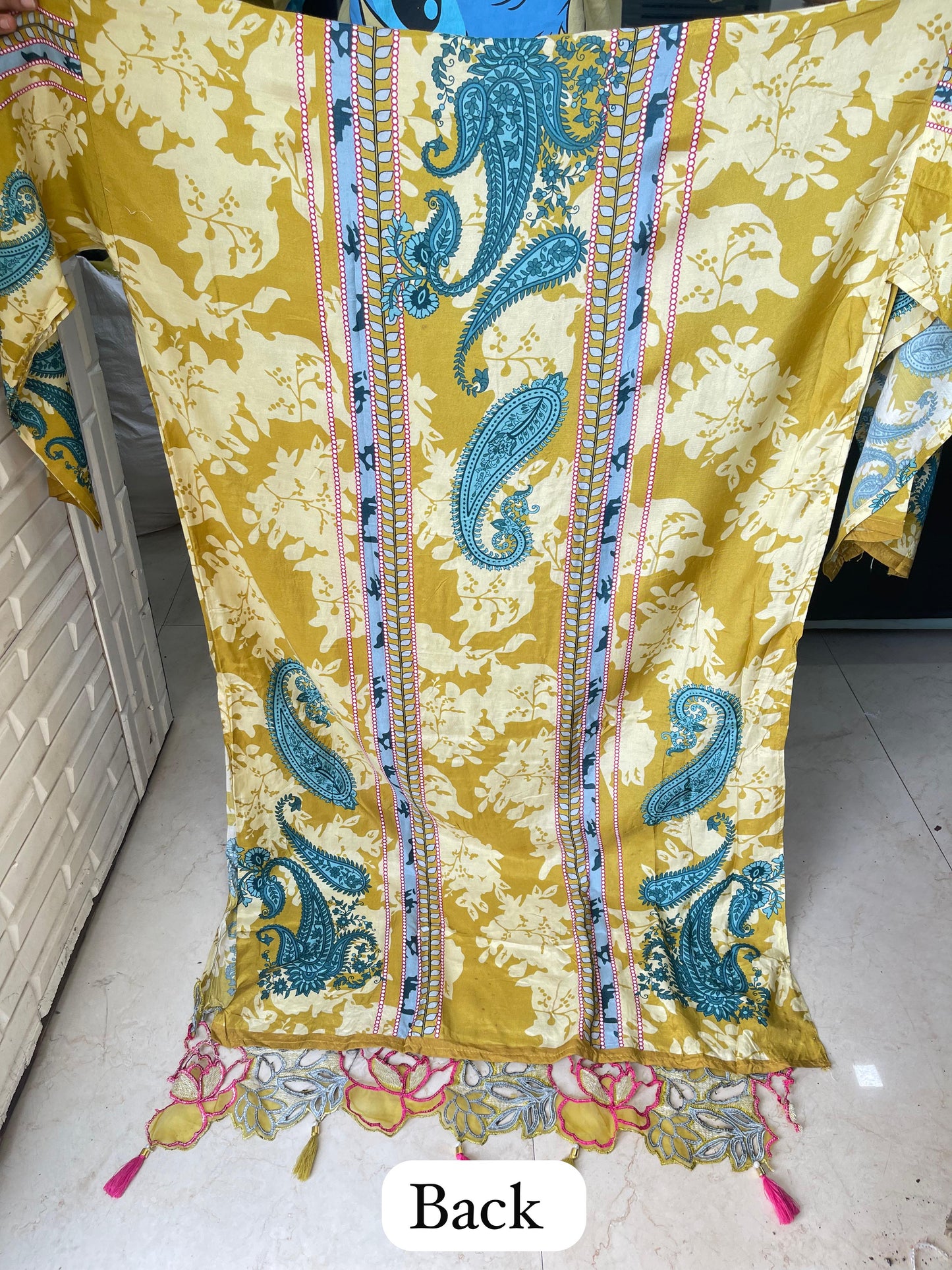 Muslin printed unstitched ladies suit Rc17856 (a)