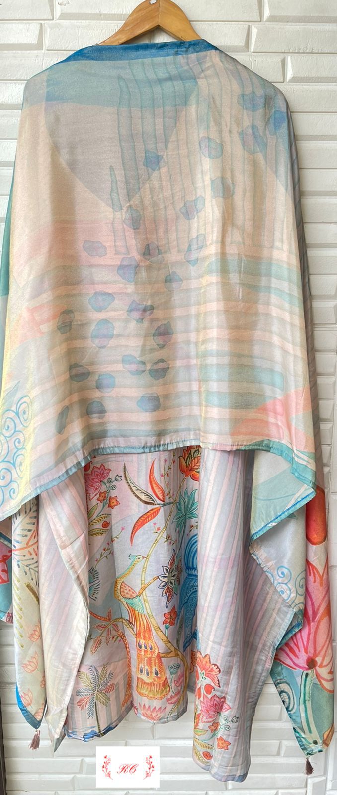 Shimmer silk unstitched ladies suit Rc15362