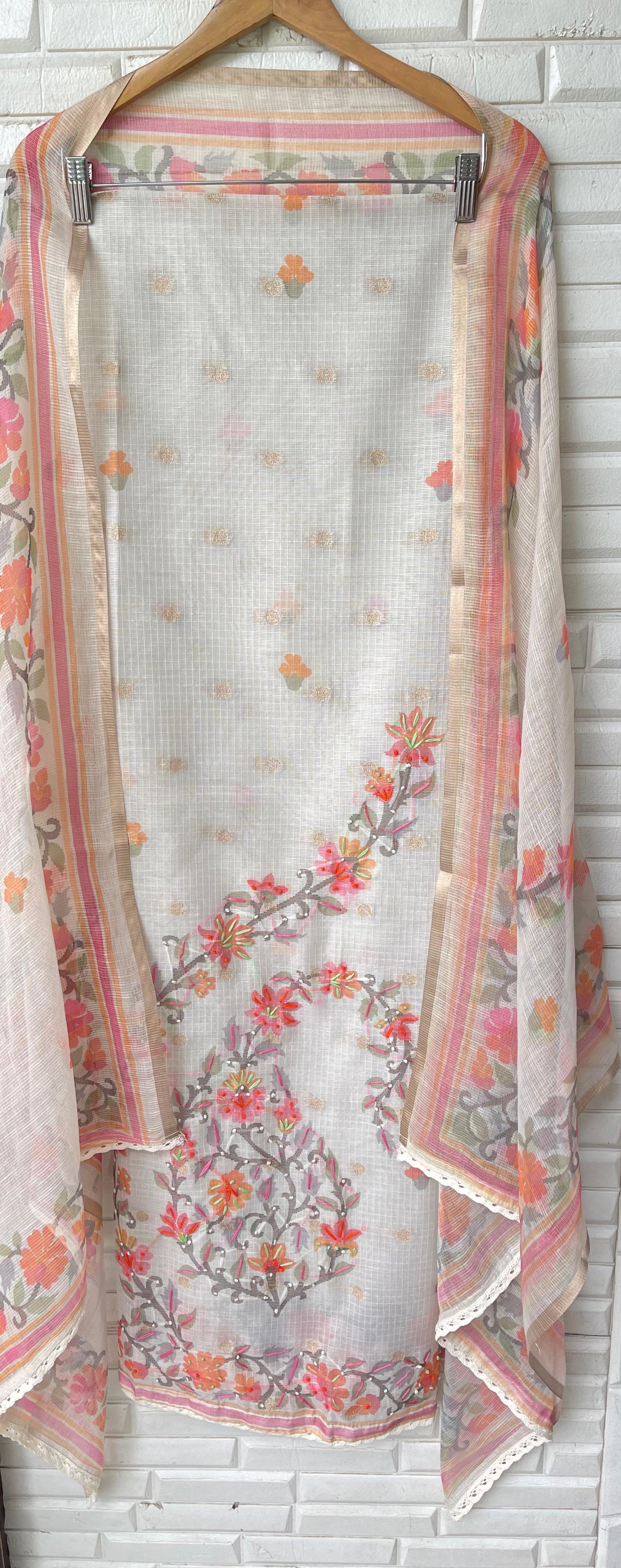 Banarasi kota doriya unstitched ladies suit Rc17441