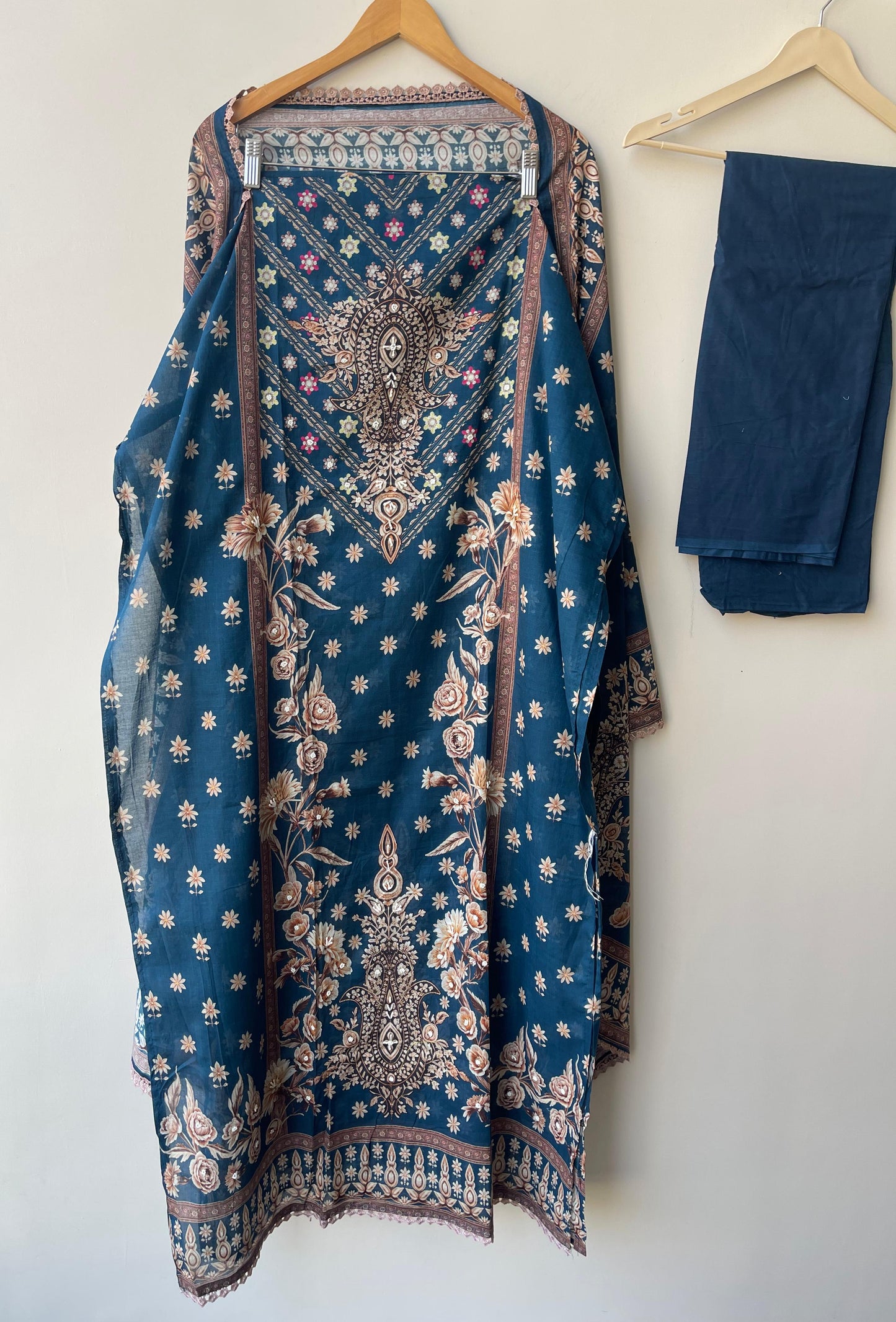 Cotton printed unstitched ladies suit Rc18761