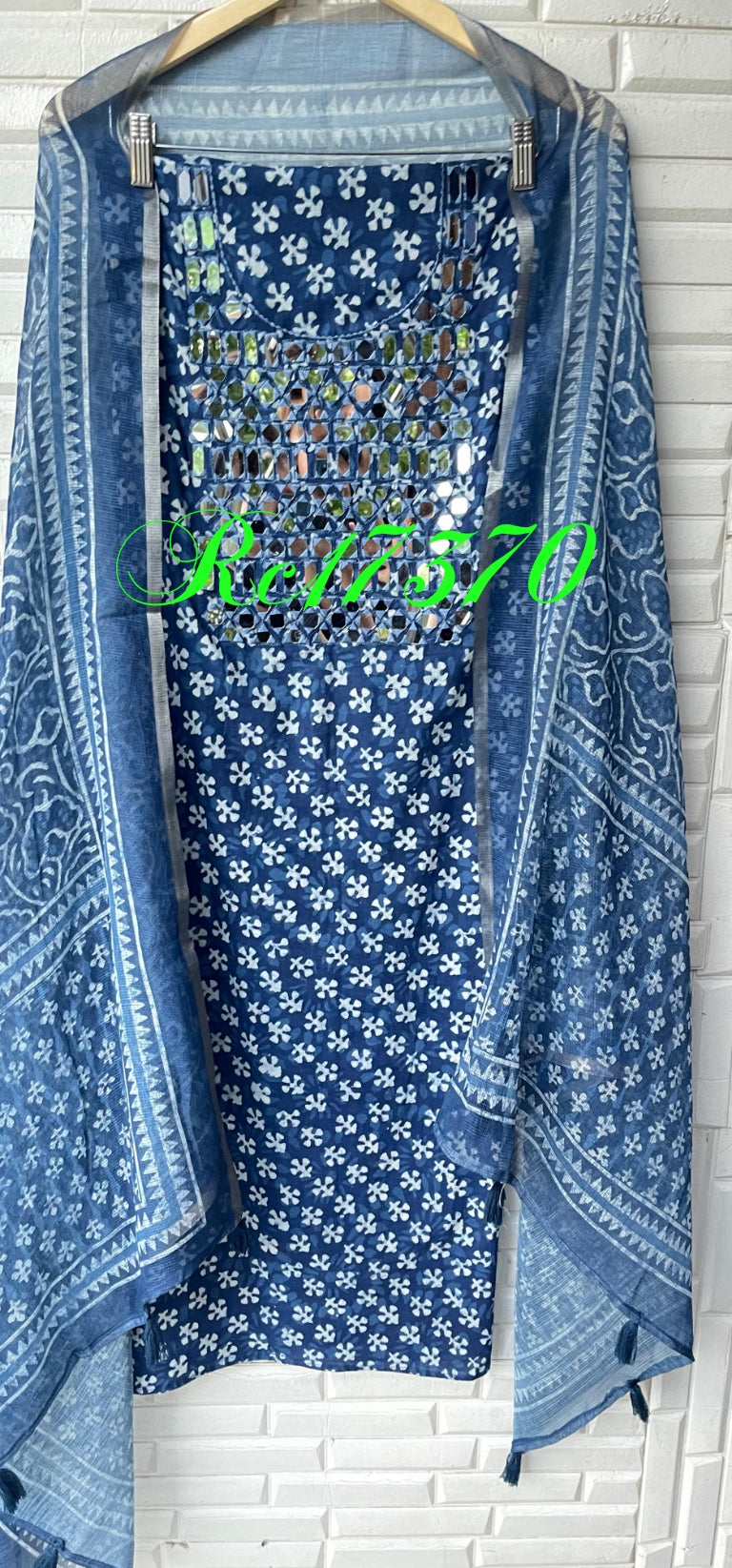 Cotton unstitched ladies suit Rc17370