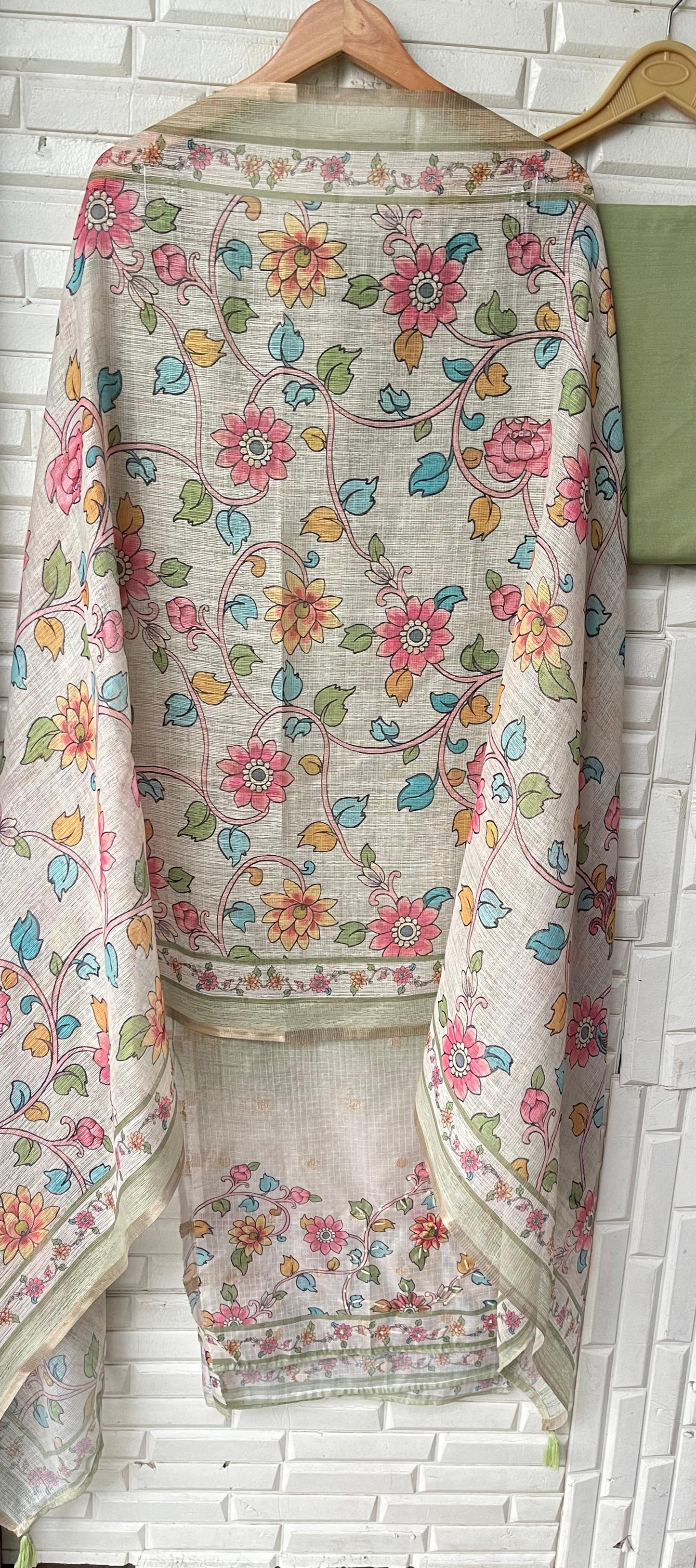 Banarasi kota doriya unstitched ladies suit Rc17456 (a)
