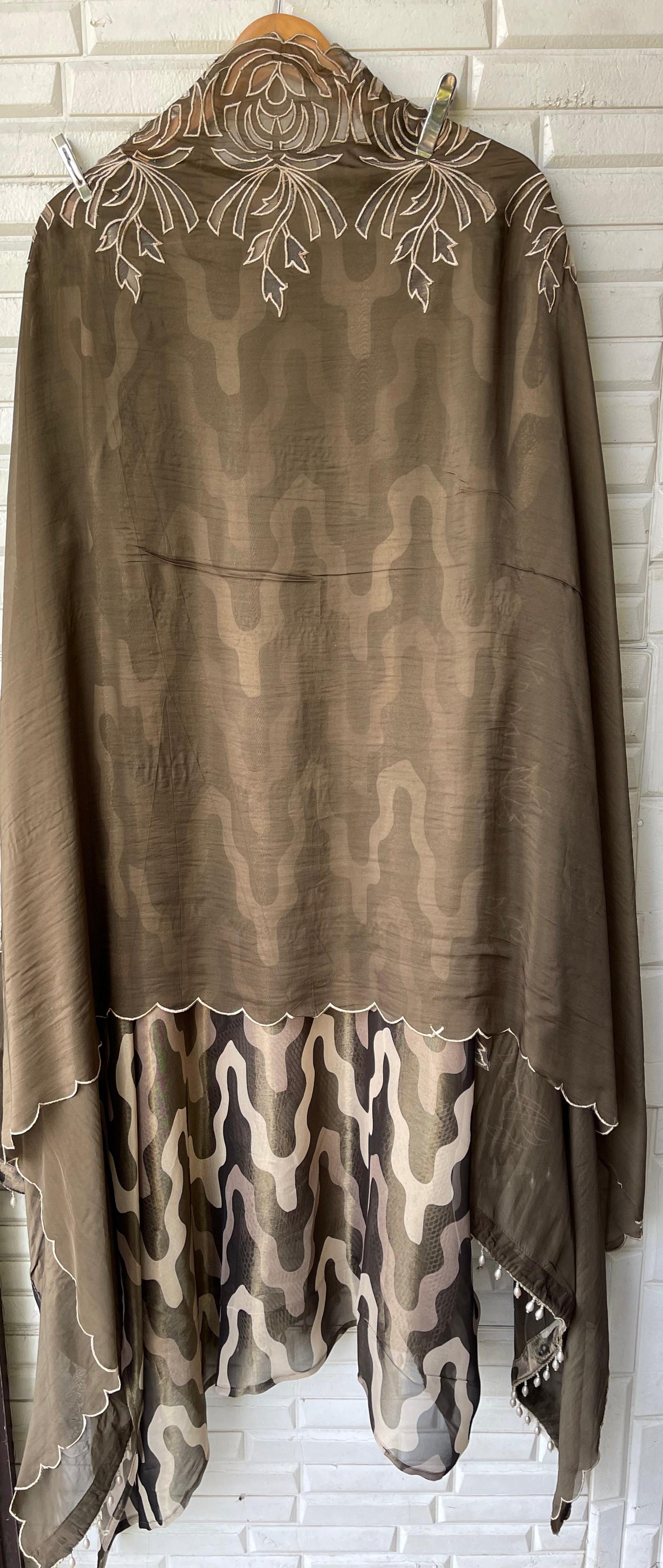 Shimmer silk unstitched ladies suit Rc17753