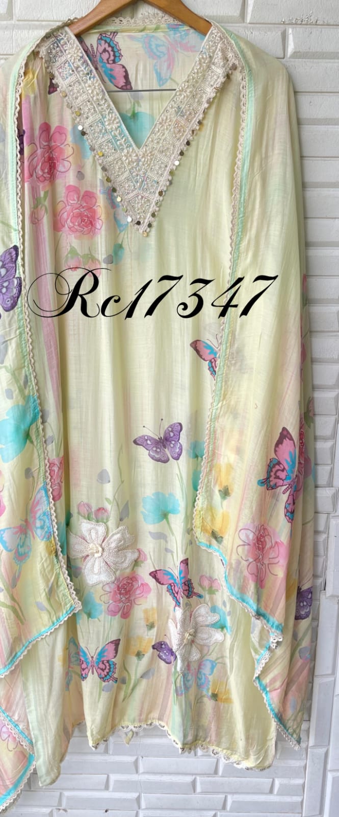 Mul cotton unstitched ladies suit Rc17347
