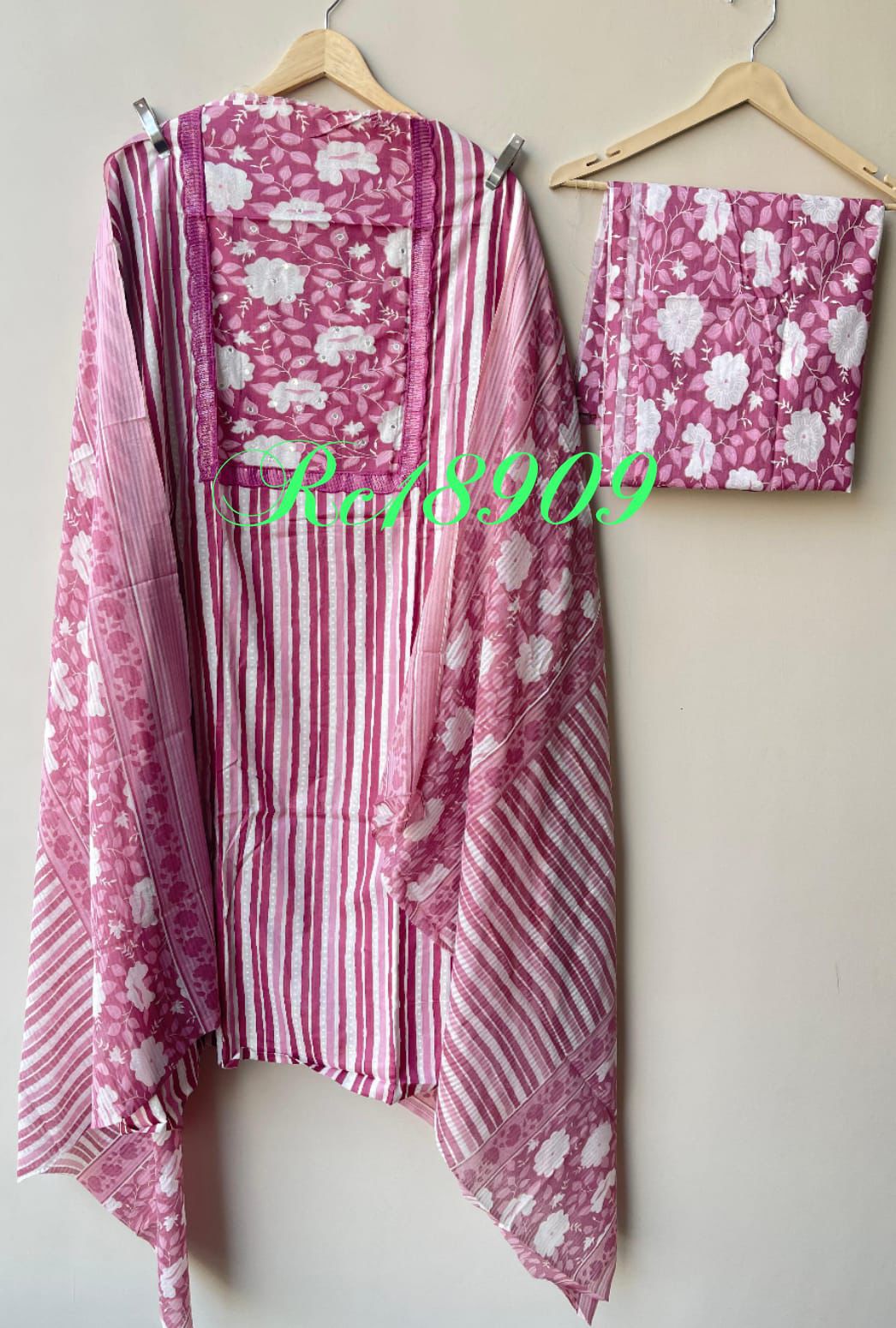 Cotton printed unstitched ladies suit Rc18909 (a)