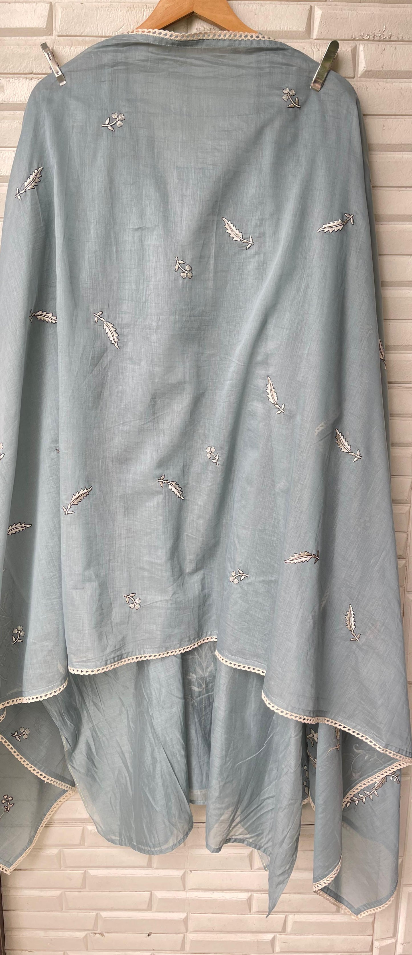 Mul chanderi unstitched ladies suit Rc17331