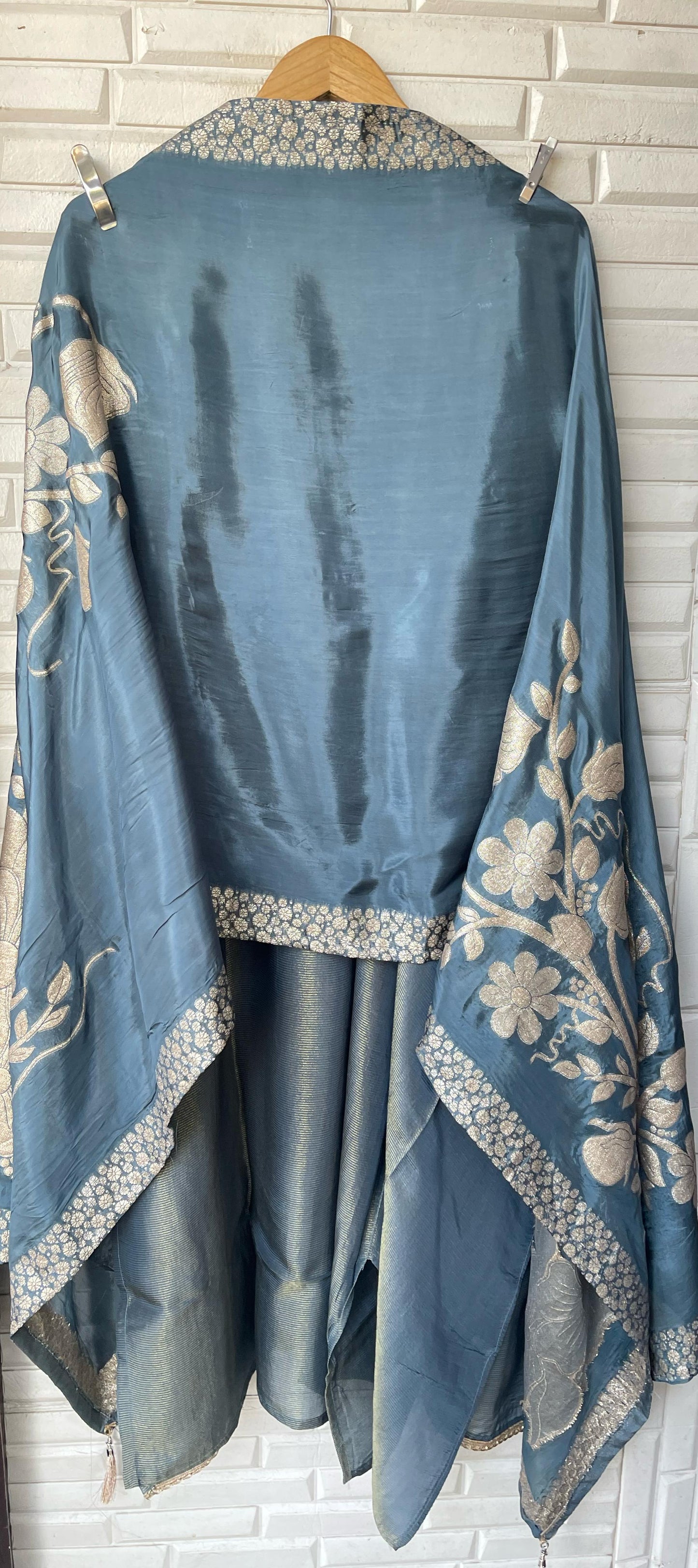 Shimmer silk unstitched ladies suit Rc16633 (c)