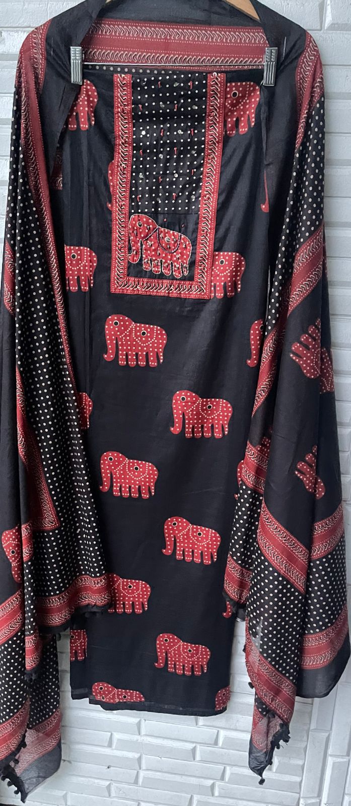 Cotton printed unstitched ladies suit Rc17618 (a)