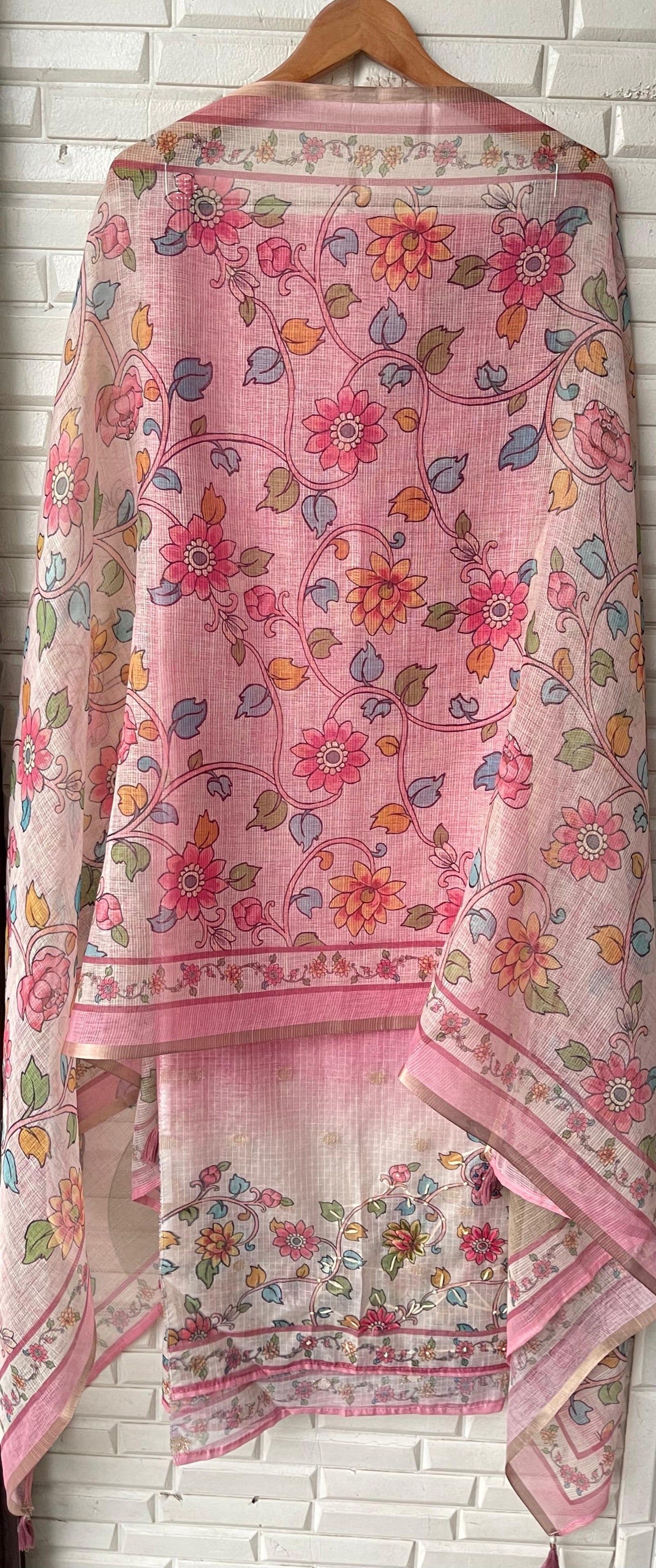 Banarasi kota doriya unstitched ladies suit Rc17456 (b)