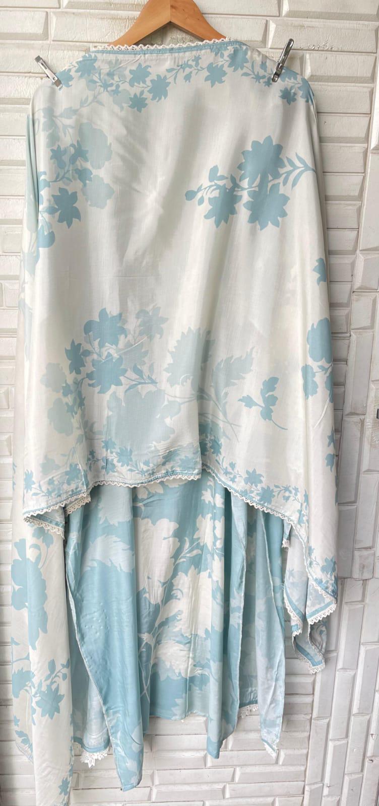 Muslin Printed Semi stitched Ladies Suit Rc17015(b)