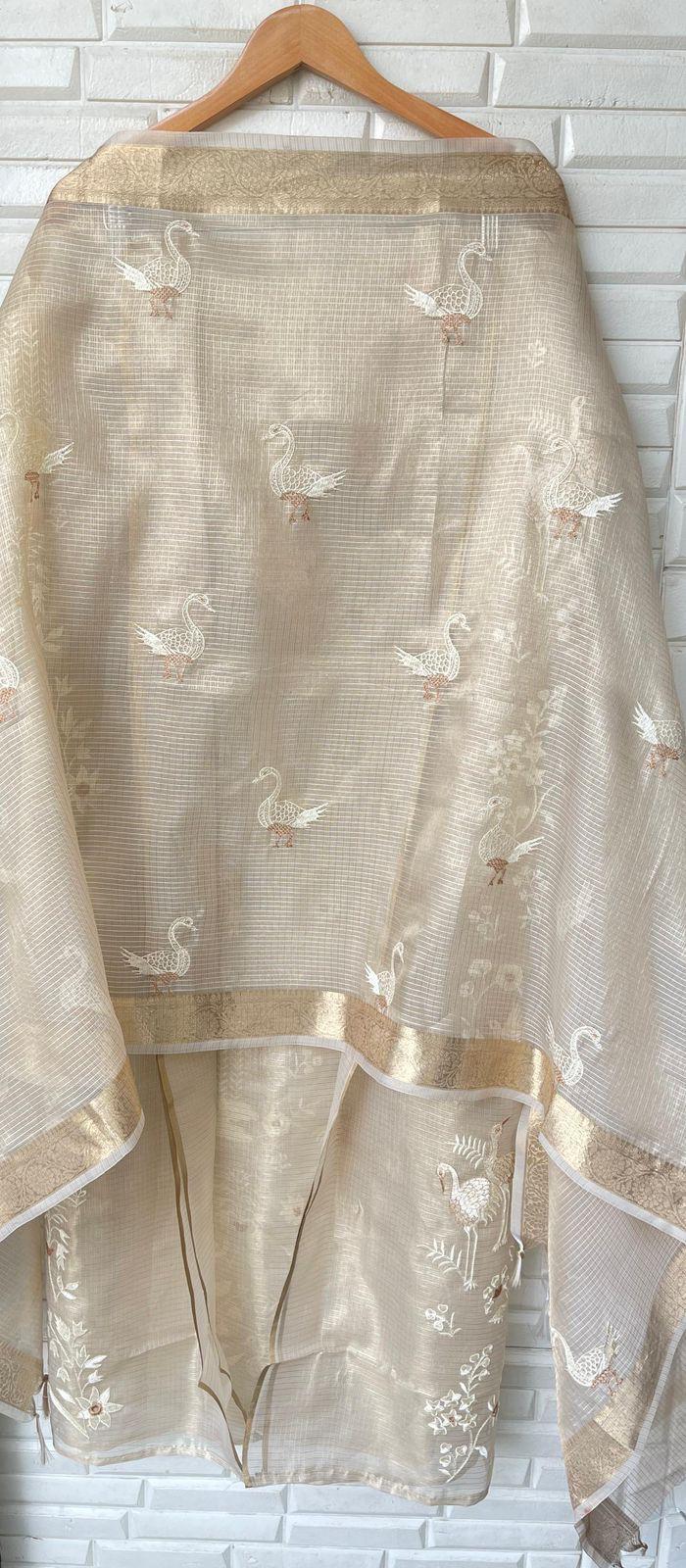 Kora silk unstitched ladies suit Rc16115