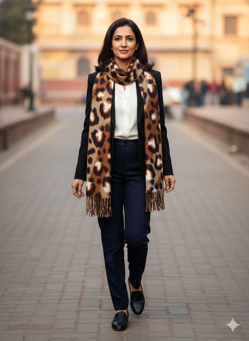 Super warm soft scarf Rc18192 (d)