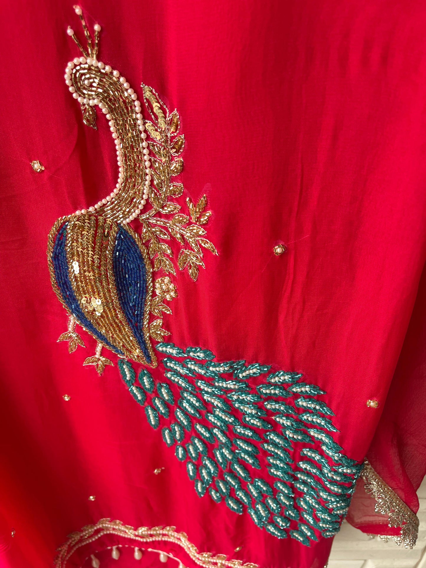 Organza unstitched ladies suit Rc17550 (b)