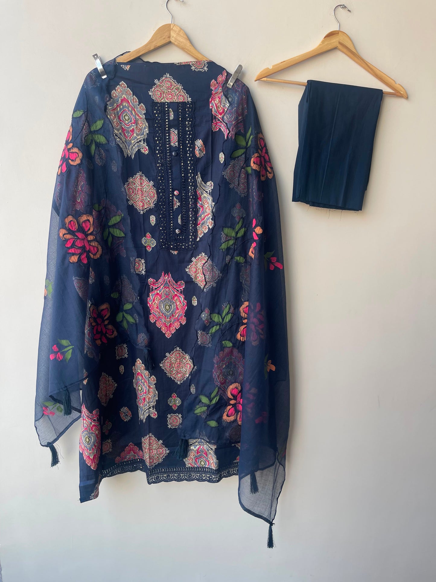 Cotton printed unstitched ladies suit Rc18973